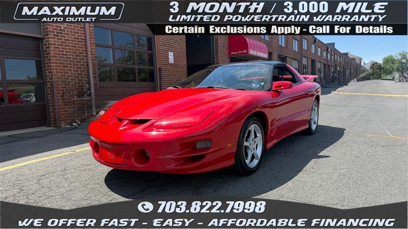 Used 2001 Pontiac Firebird Trans Am Coupe 2D