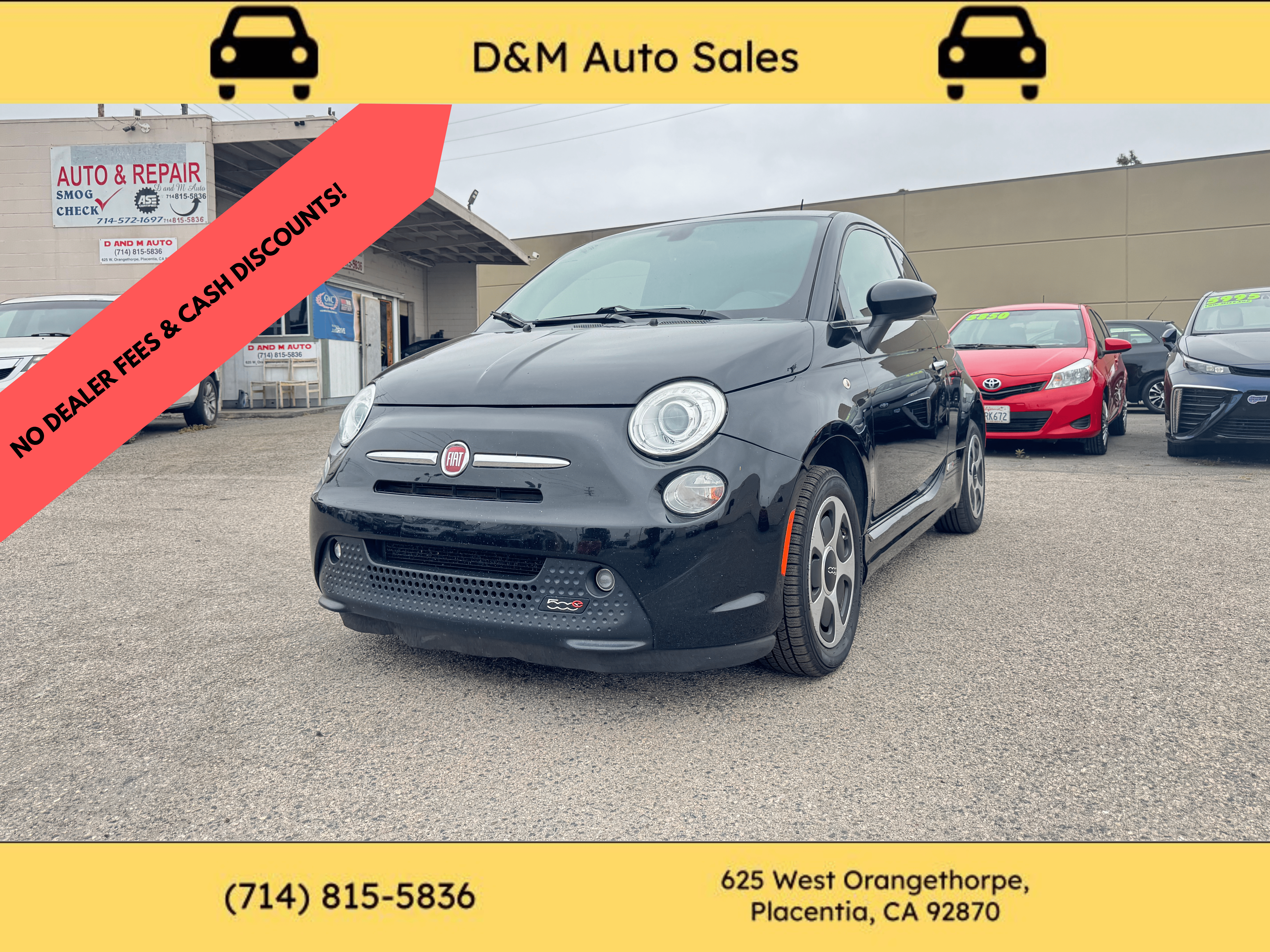 Used 2017 FIAT 500 e Hatchback
