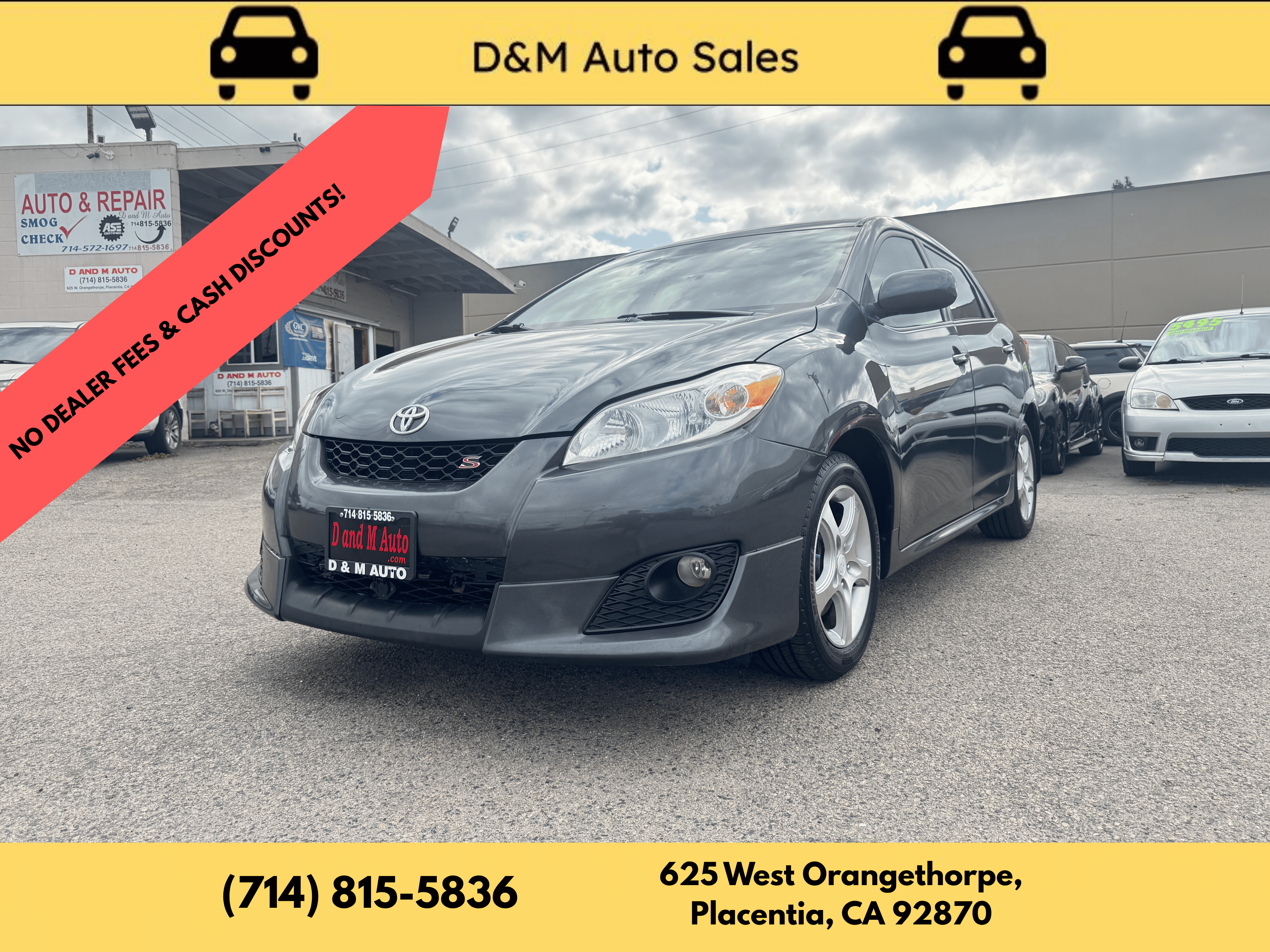 Used Toyota Matrix for Sale in Orange, CA - Autotrader