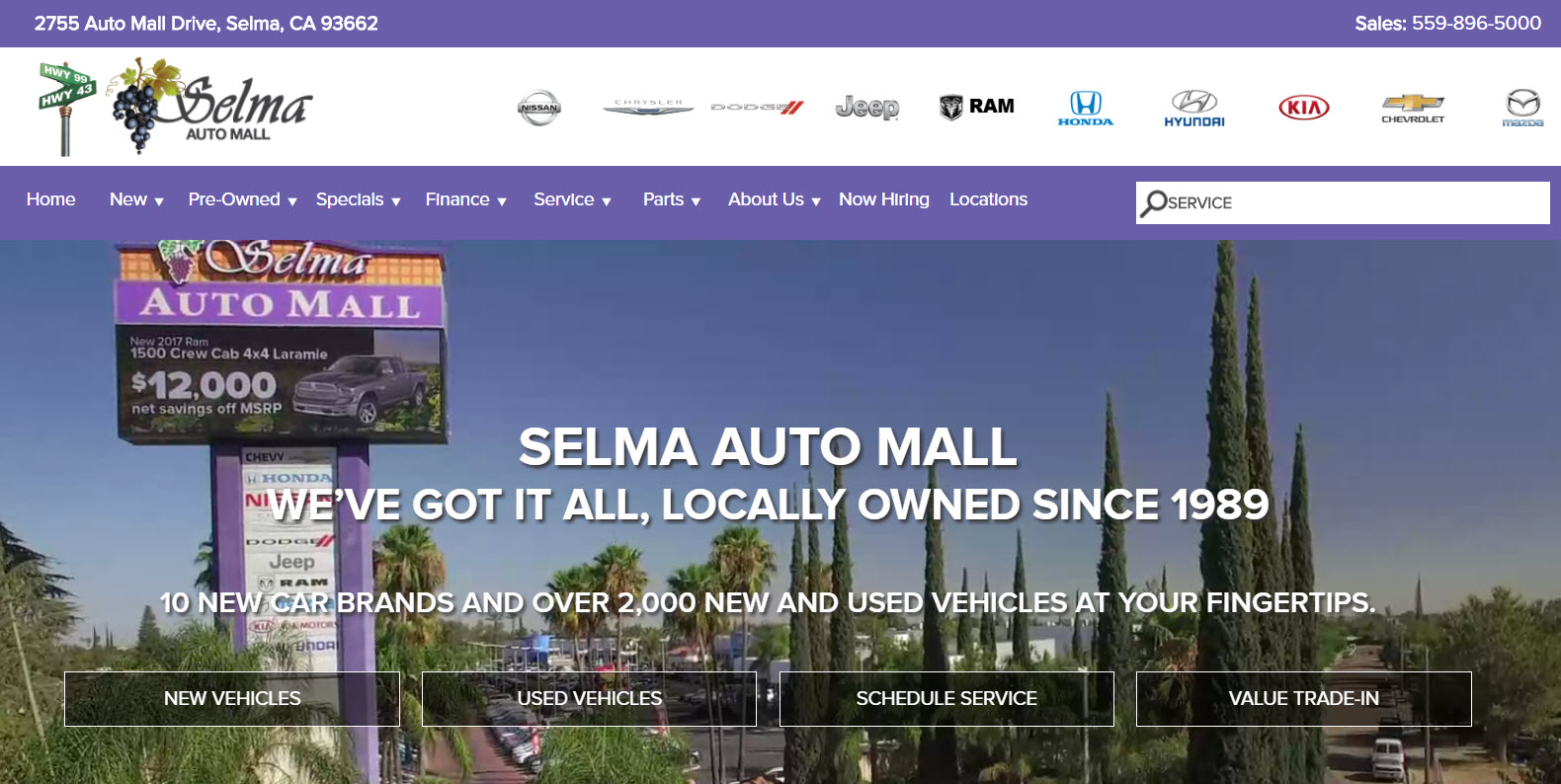Selma Auto Mall in Selma, CA Kelley Blue Book