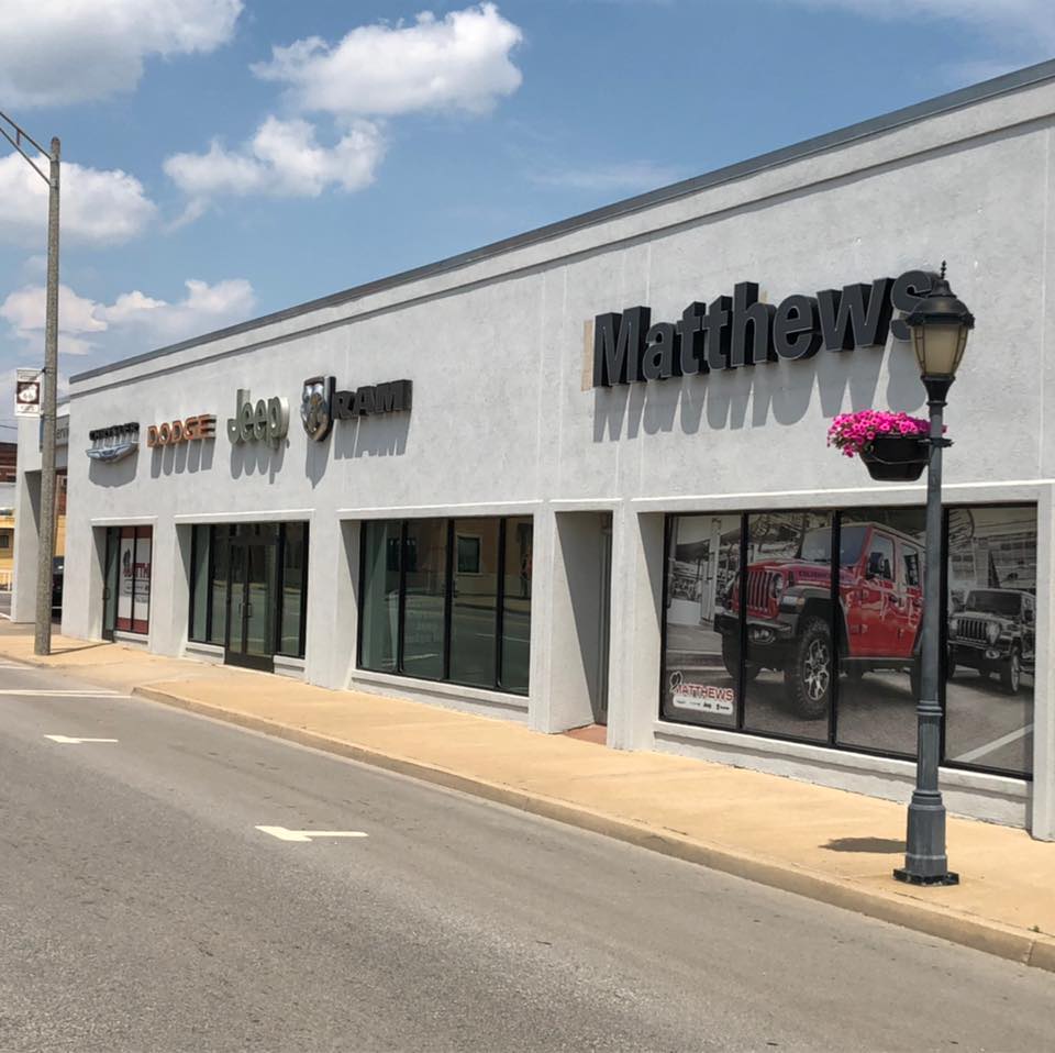 Matthews Chrysler Dodge Jeep Ram in Vinita, OK 80 Cars Available