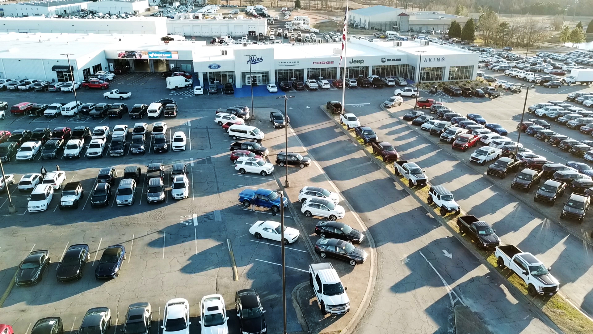 Akins Ford Dodge Chrysler Jeep Ram in Winder, GA 1000plus Cars