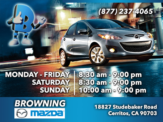 Browning Mazda 18827 Studebaker Rd Cerritos Ca 90703null