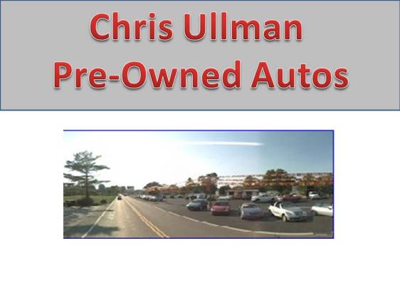 Chris Ullman Pre owned Autos in Williamstown WV 36 Cars