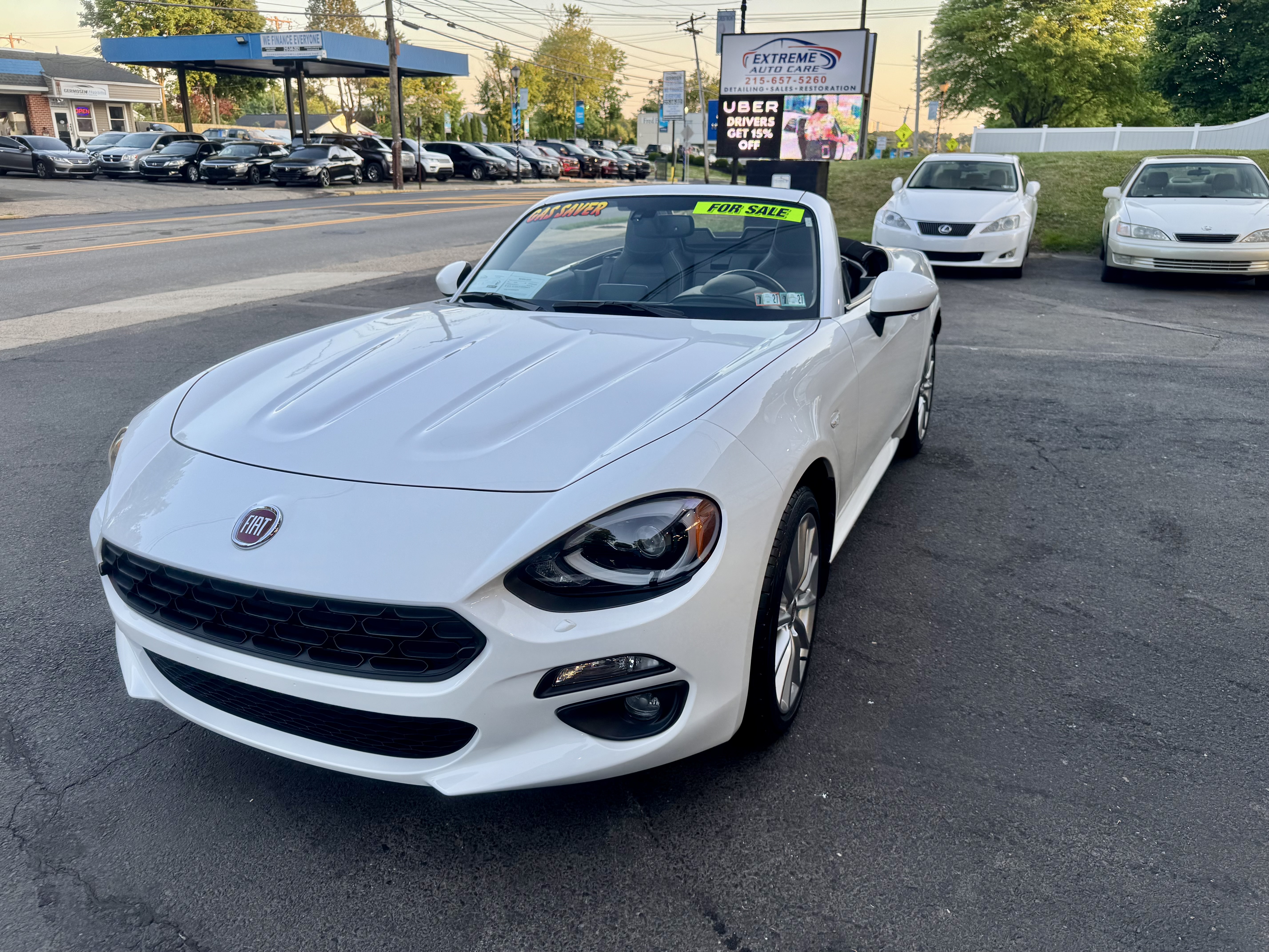 Used 2020 FIAT 124 Spider Lusso Convertible 2D