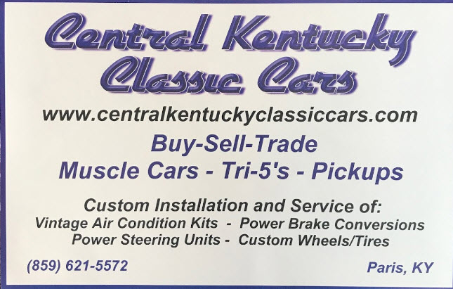 Central Kentucky Classic Cars in Paris, KY | Rated 4.7 Stars | Kelley ...