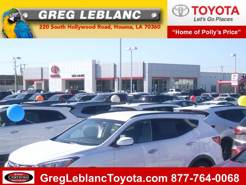Greg LeBlanc Toyota in Houma, LA 206 Cars Available Autotrader