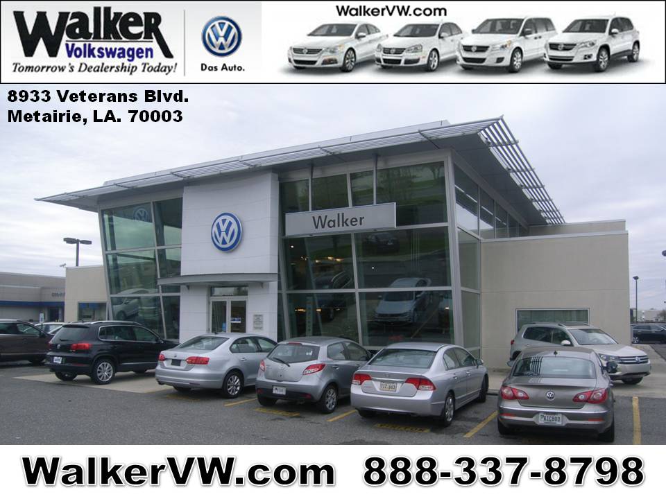 Walker Volkswagen in Metairie, LA Rated 4.1 Stars Kelley Blue Book