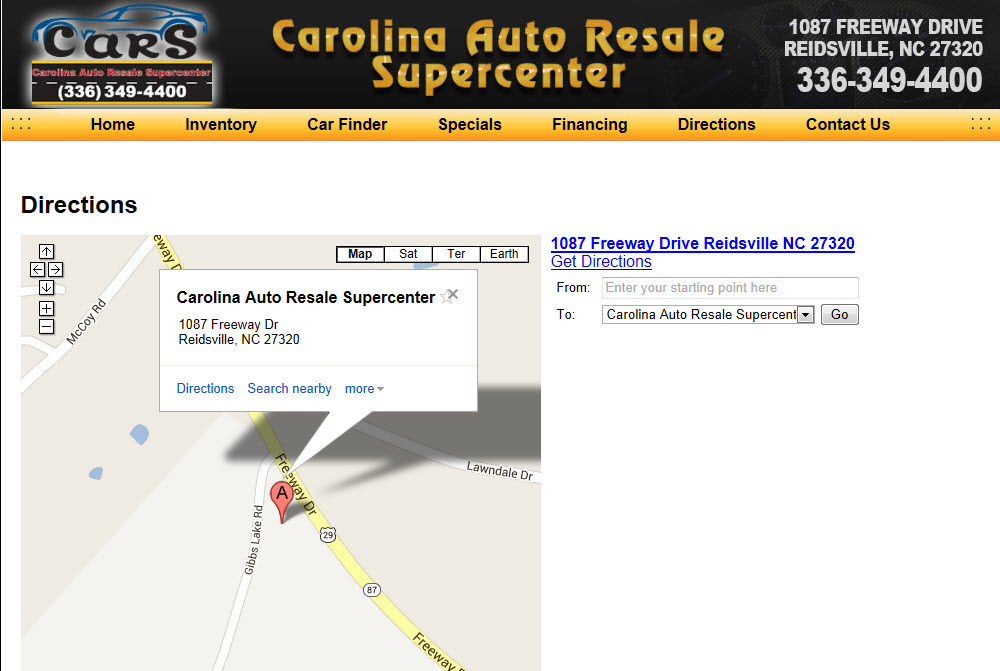 Carolina Auto Resale Supercenter in Reidsville, NC 15 Cars Available Autotrader