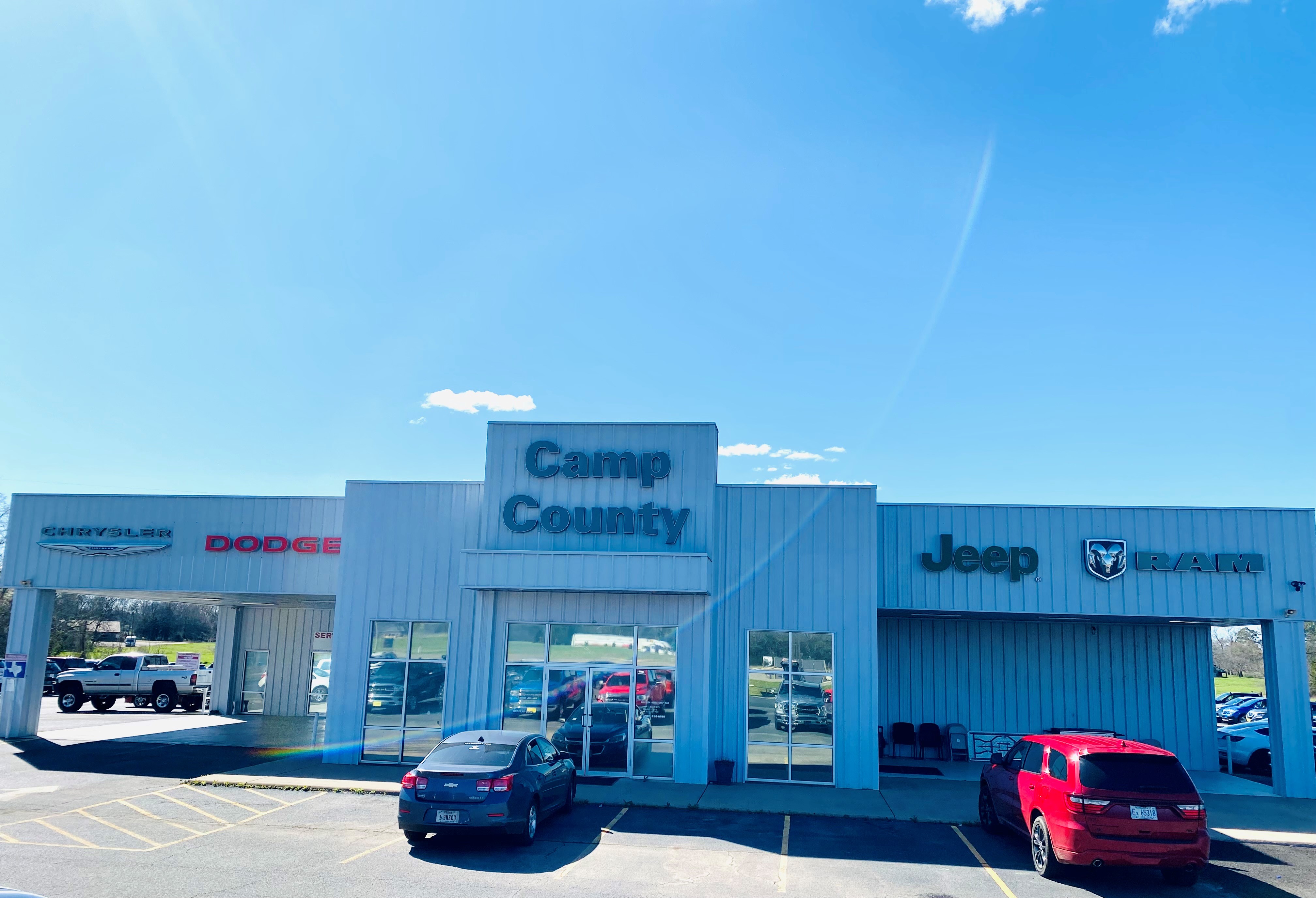 Camp County Chrysler Dodge Jeep Ram in Pittsburg, TX Rated 4.8 Stars