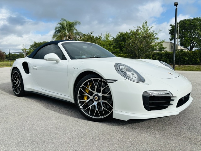 Used 2014 Porsche 911 Turbo S Cabriolet