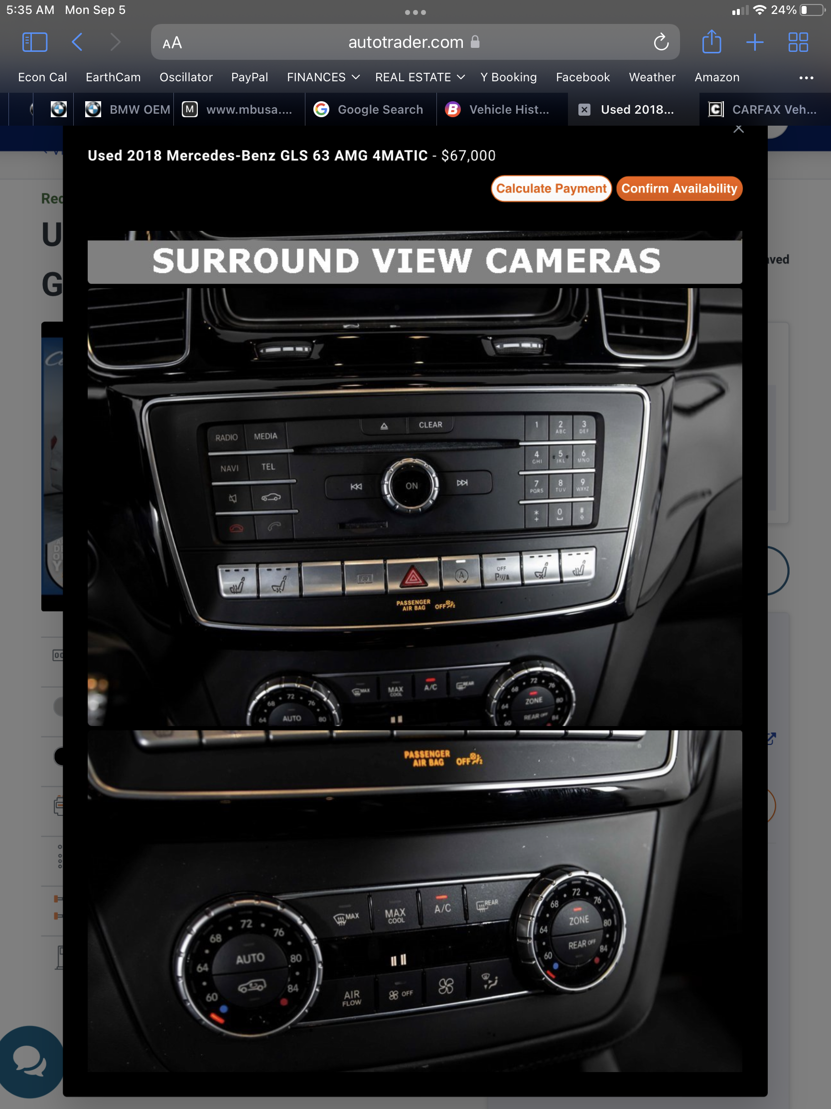 2018 Mercedes-Benz GLS 63 AMG 4MATIC