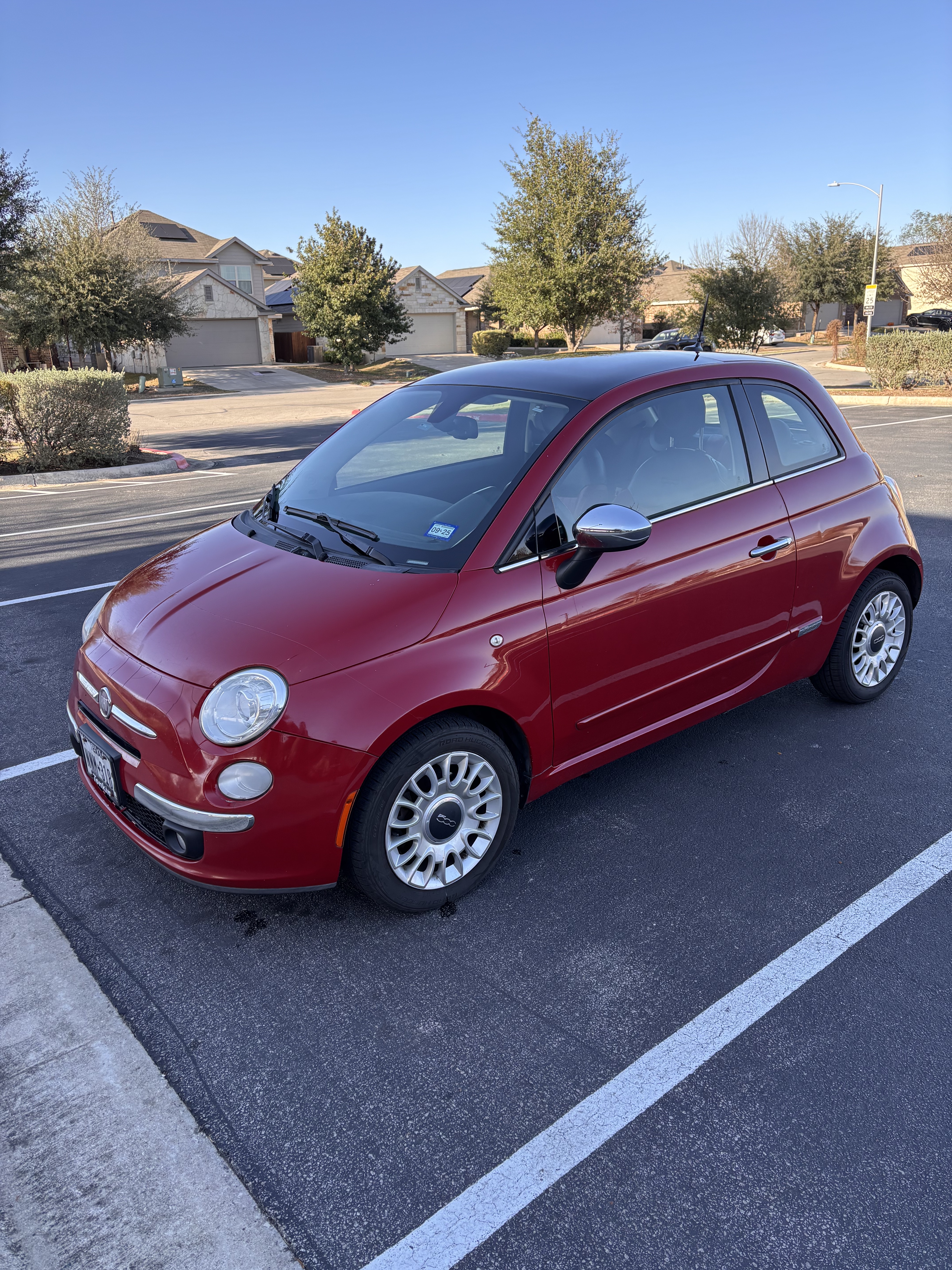 Used 2013 FIAT 500 Lounge w/ Luxury Leather Pkg