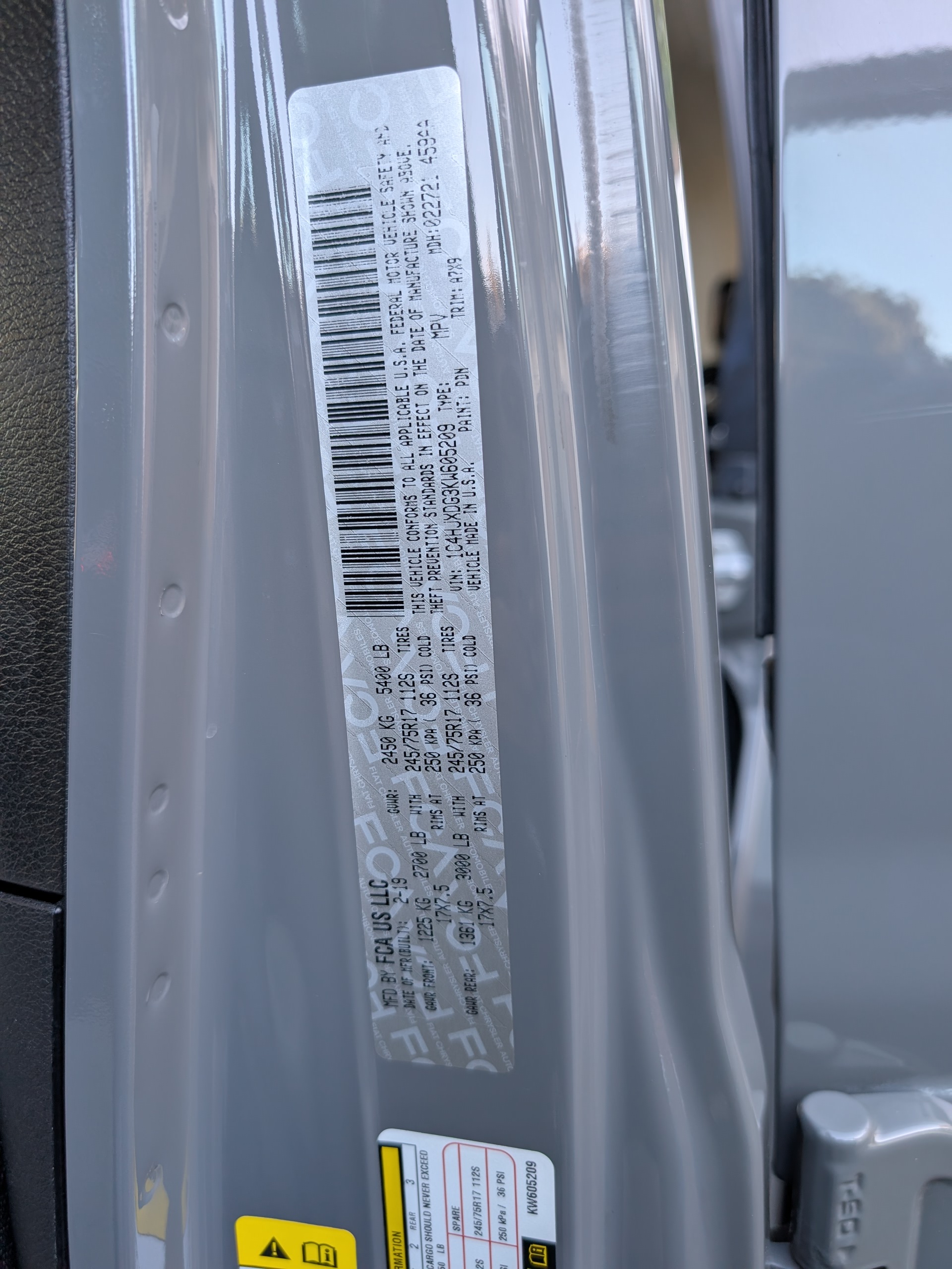 2019 Jeep Wrangler Unlimited Sport S