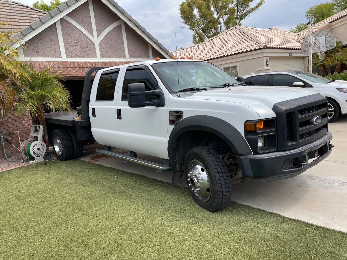 2008 Ford F550 4x4 Crew Cab Super Duty