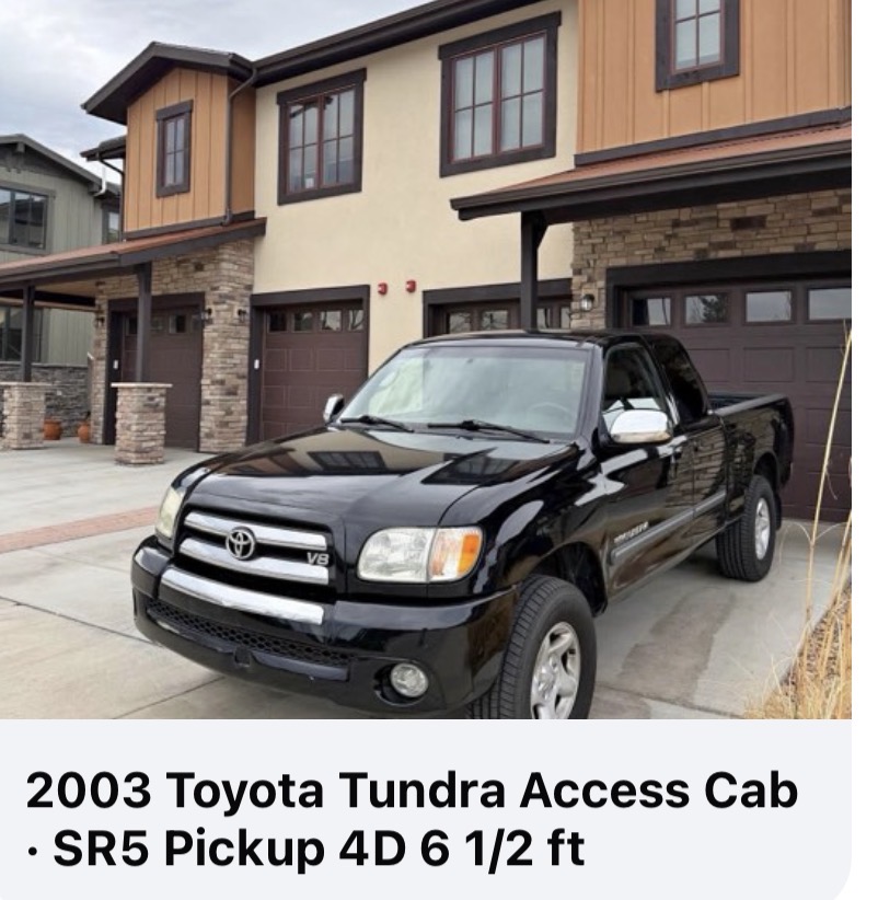 Used 2003 Toyota Tundra SR5