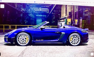 Used 2025 Porsche 718 Boxster Spyder RS