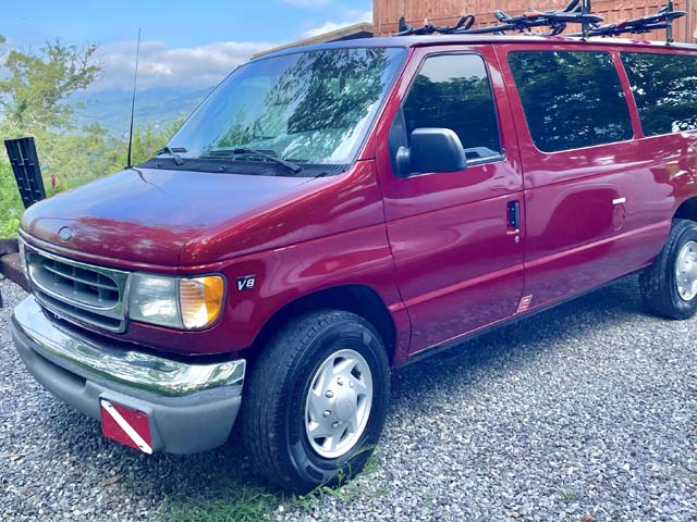 2001 ford e350 store van for sale