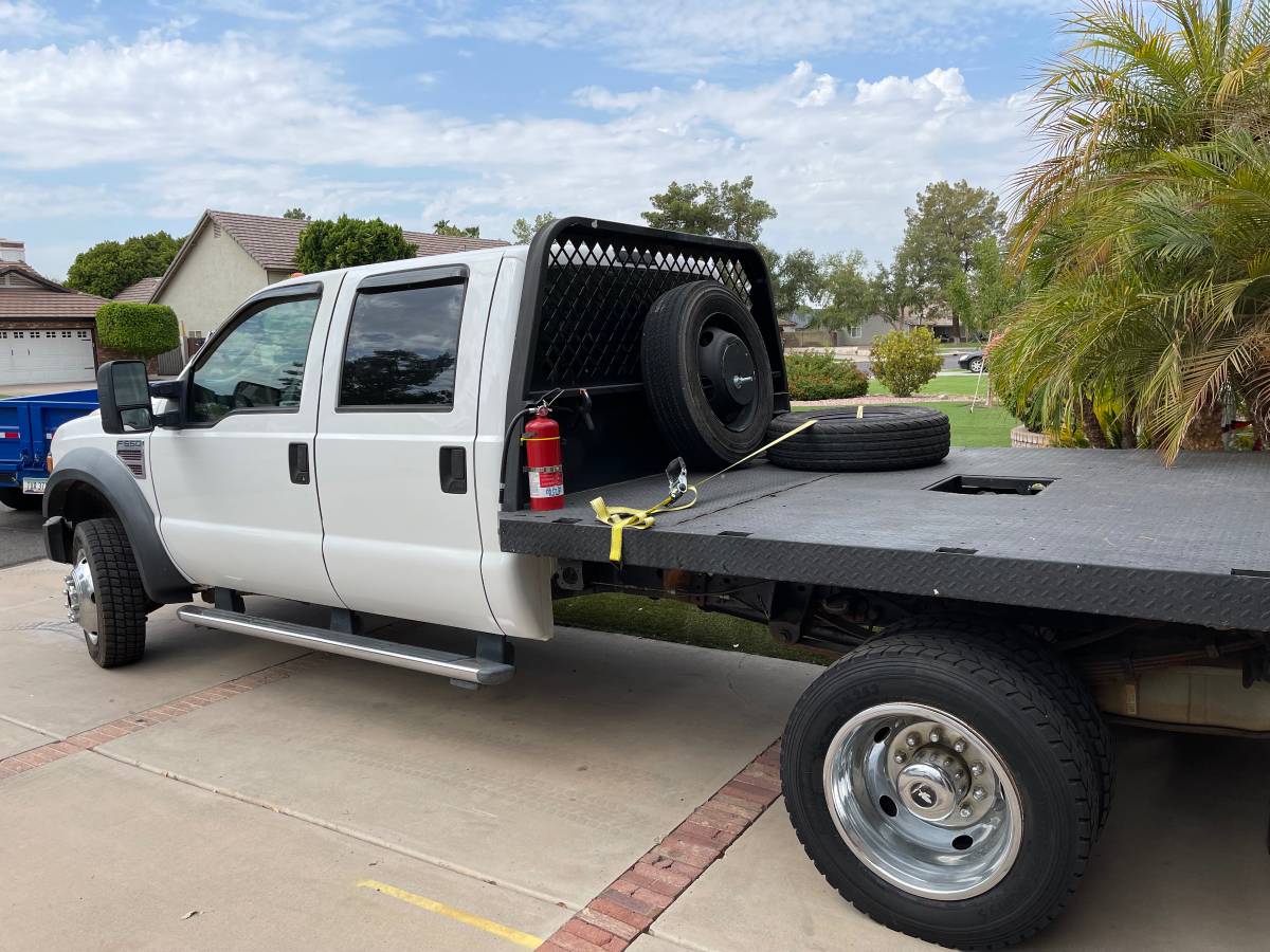 2008 Ford F550 4x4 Crew Cab Super Duty