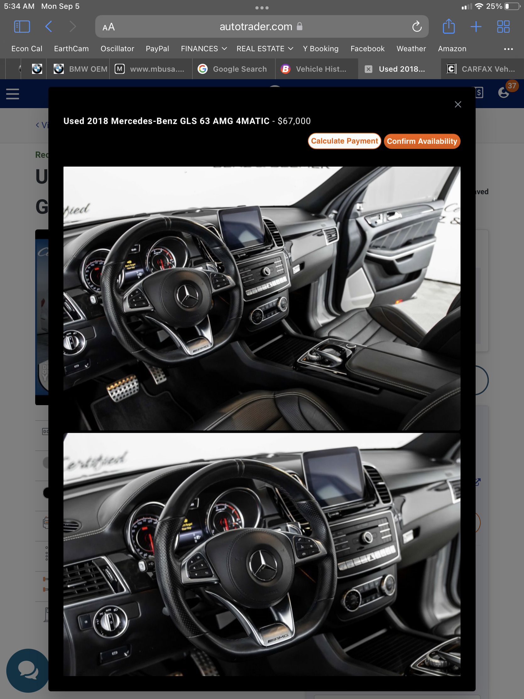 2018 Mercedes-Benz GLS 63 AMG 4MATIC