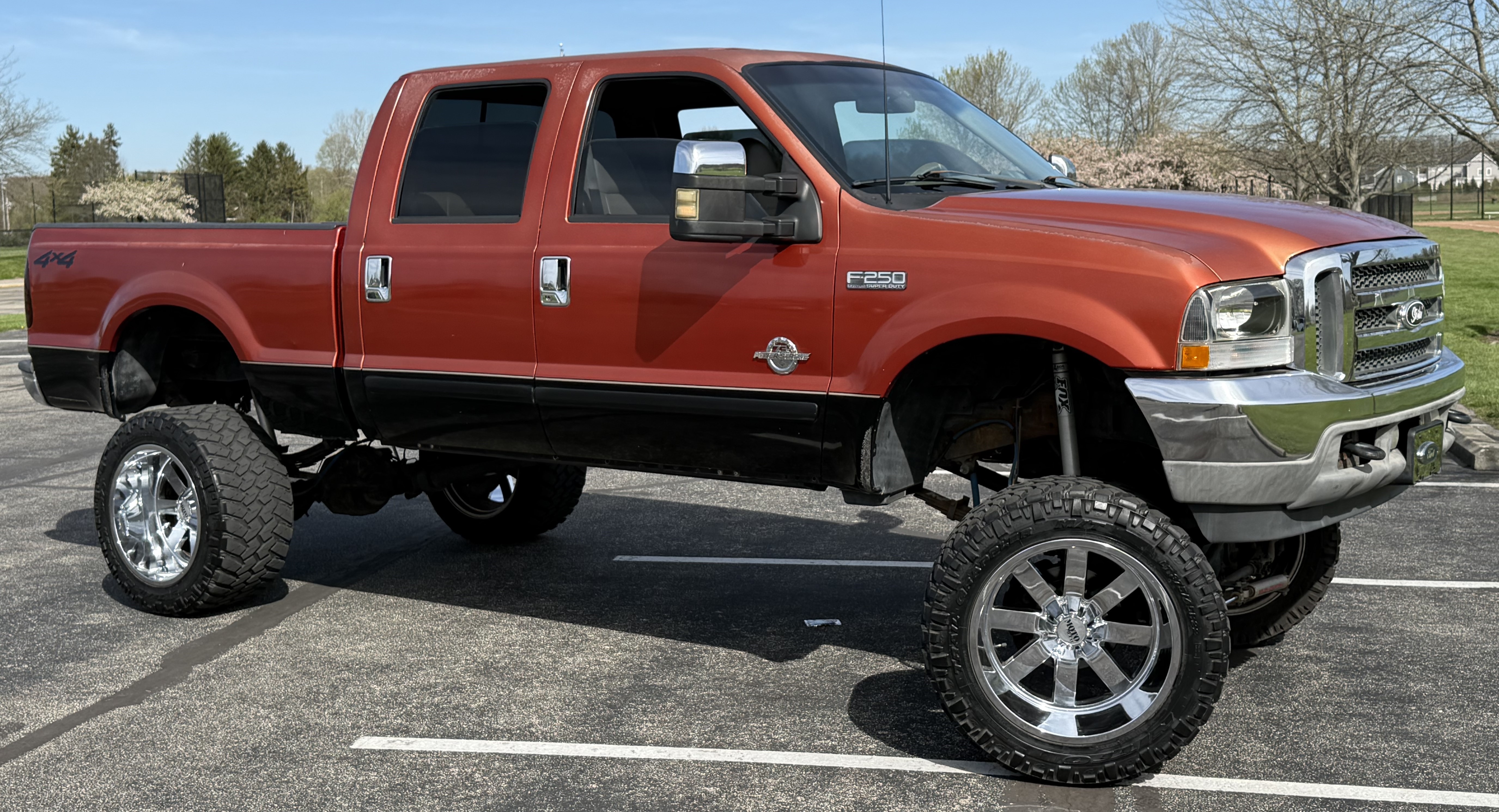 2001 Ford F250 4x4 Crew Cab Super Duty
