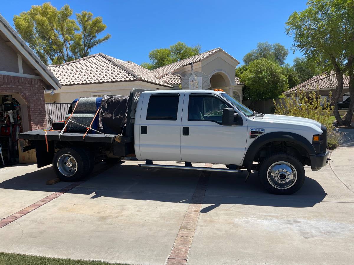 2008 Ford F550 4x4 Crew Cab Super Duty