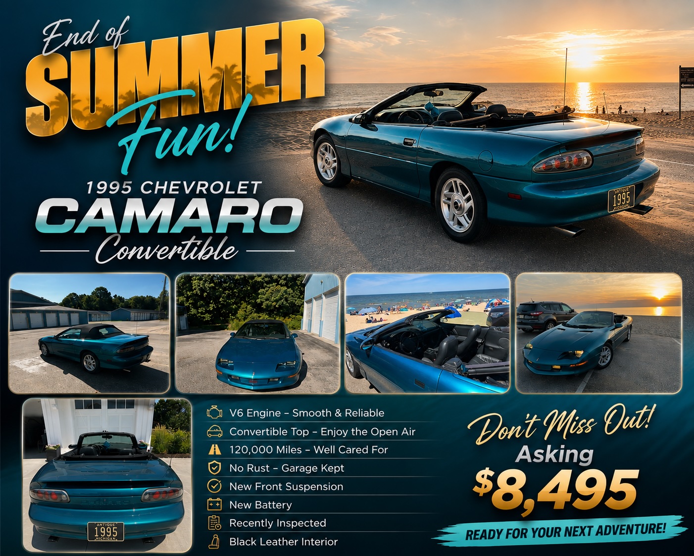 Used 1995 Chevrolet Camaro LT