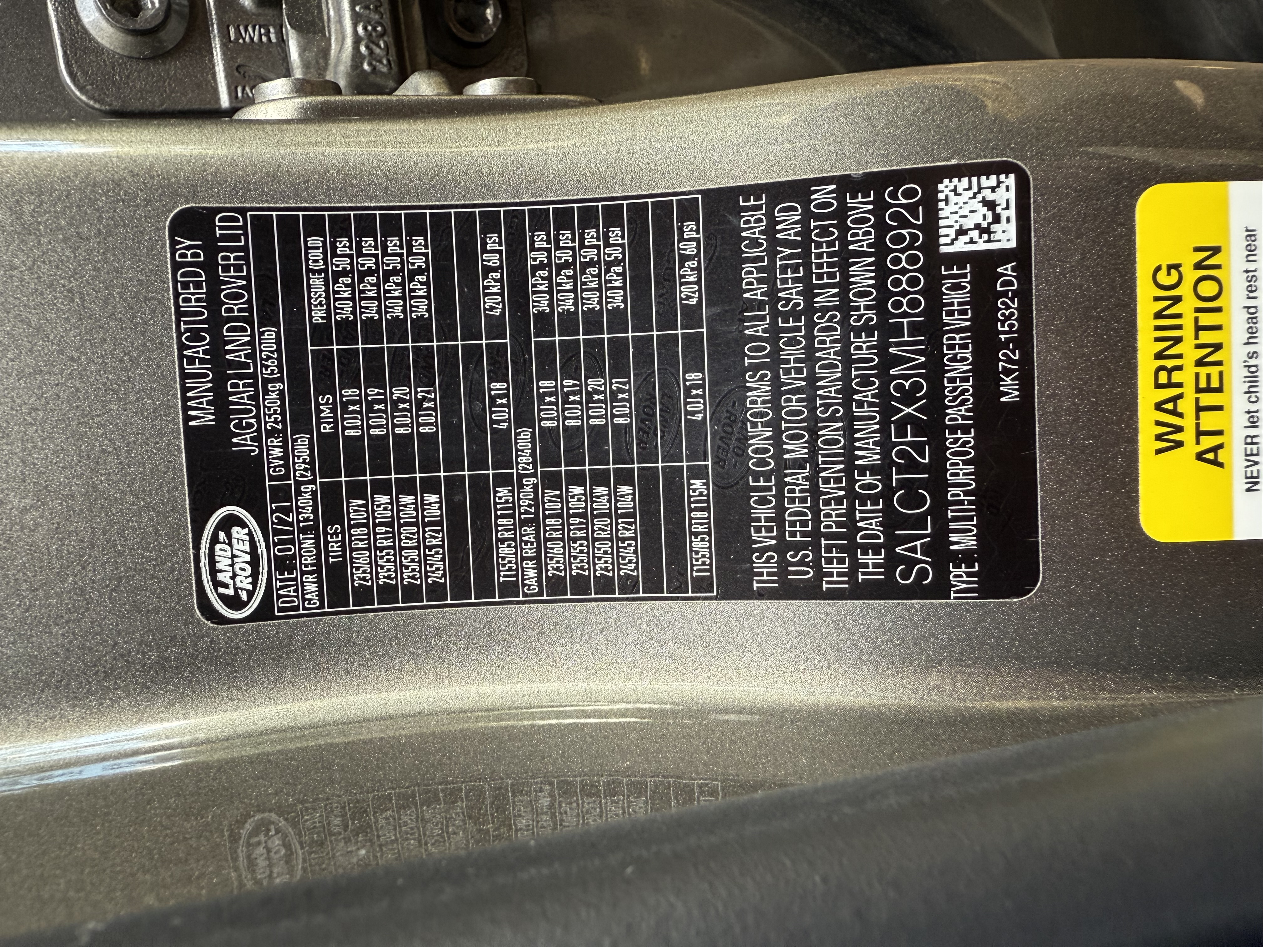 2021 Land Rover Discovery Sport S R-Dynamic