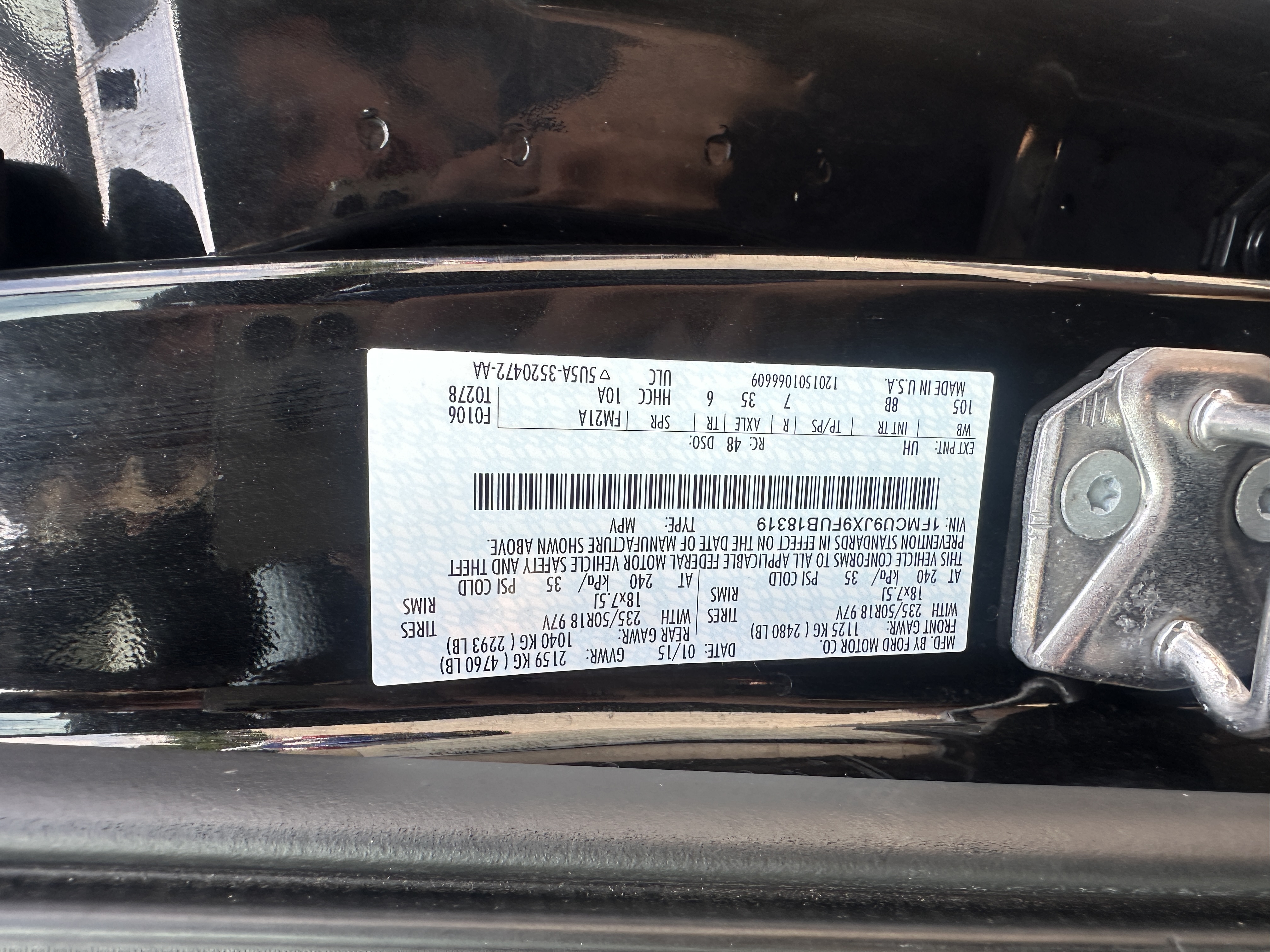 2015 Ford Escape Titanium