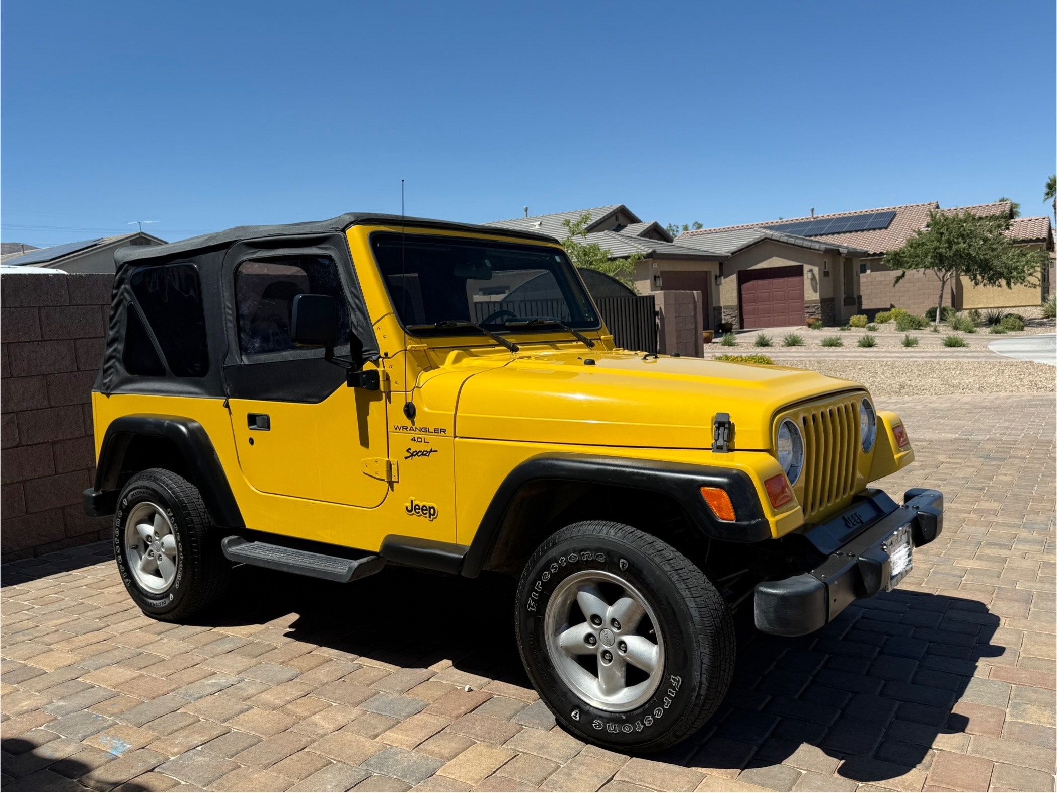 2001 Jeep Wrangler Sport