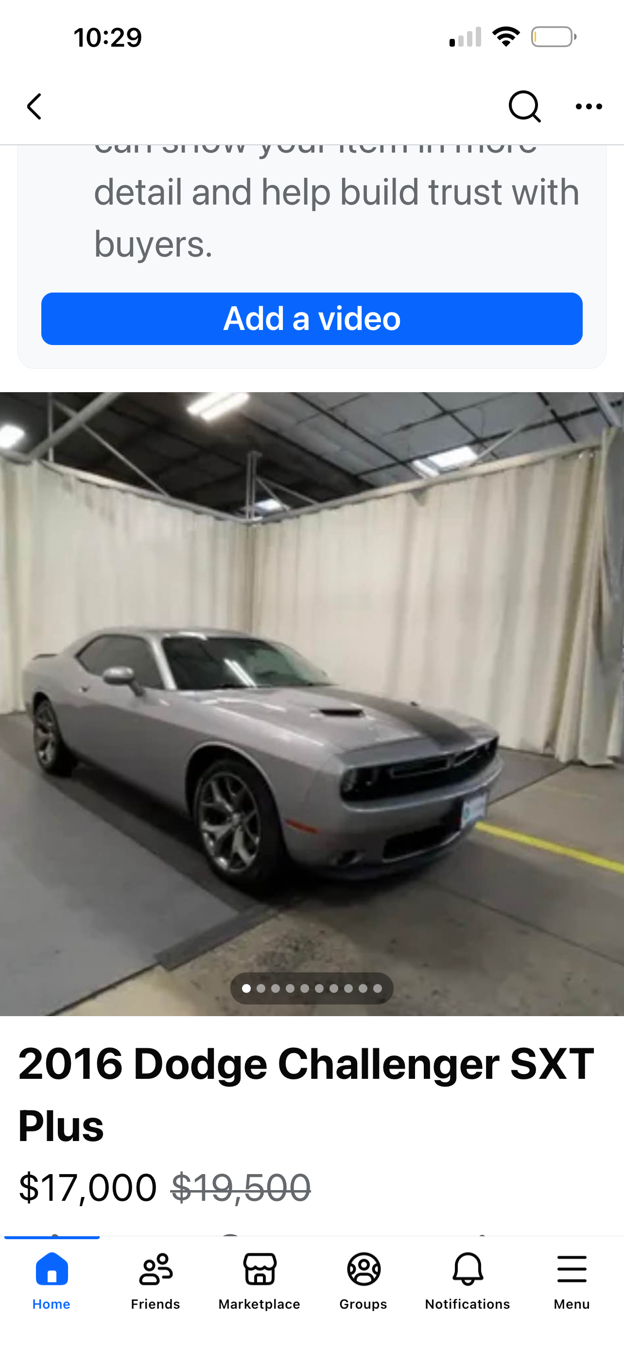 2016 Dodge Challenger SXT Plus