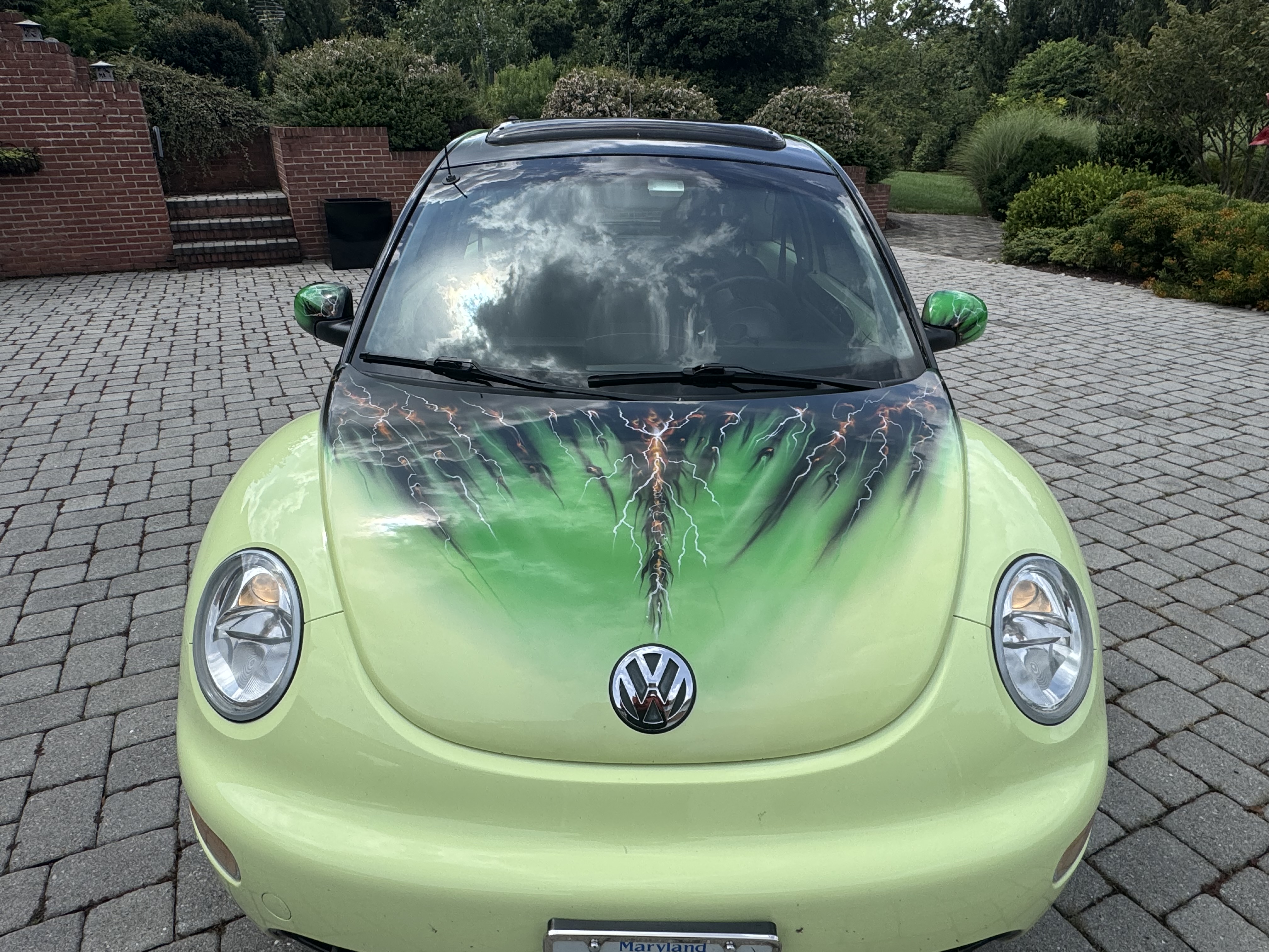 自動車 Volkswagen Beetle Phone Red Volkswagen Beetle convertible Phone Collector's Edition