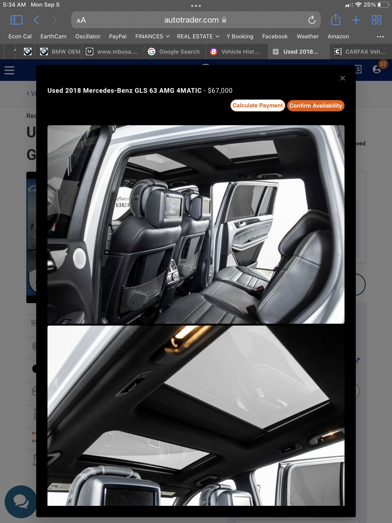 2018 Mercedes-Benz GLS 63 AMG 4MATIC