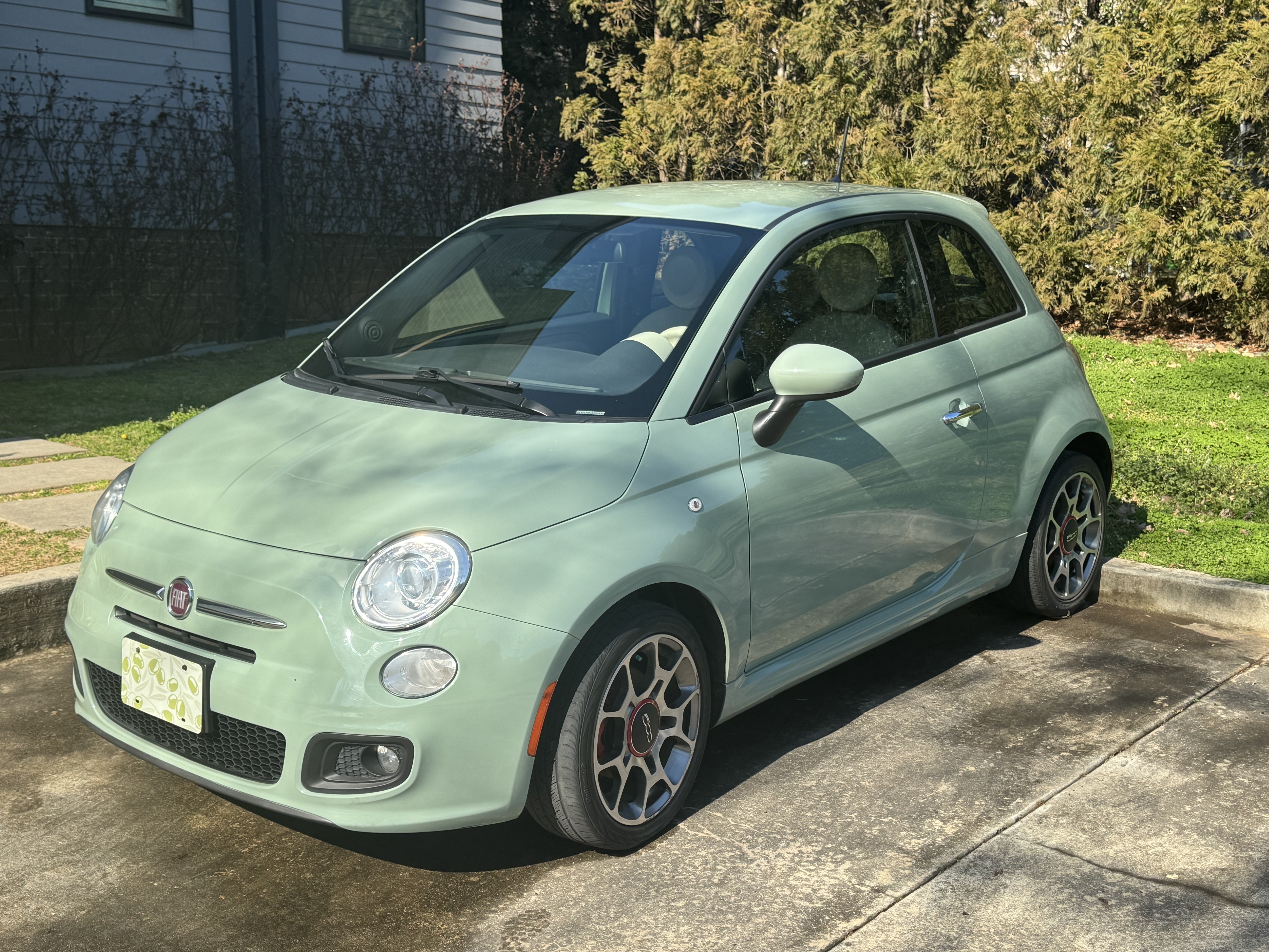 White Fiat 500 1.4 T Abarth 595 Competizione used, fuel Petrol and Manual  gearbox, 24.500 Km - 19.000 €