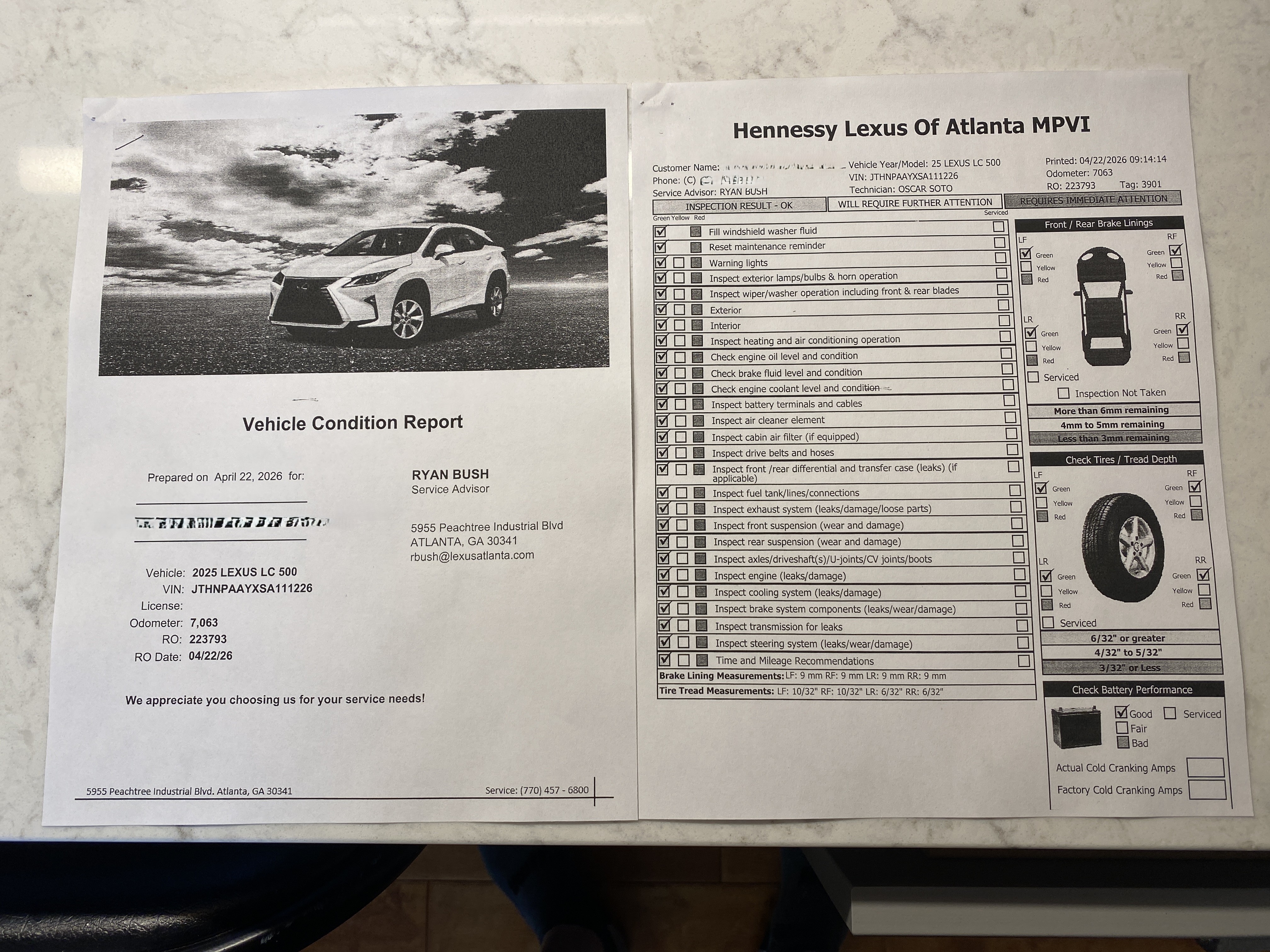 2025 Lexus LC 500 Convertible