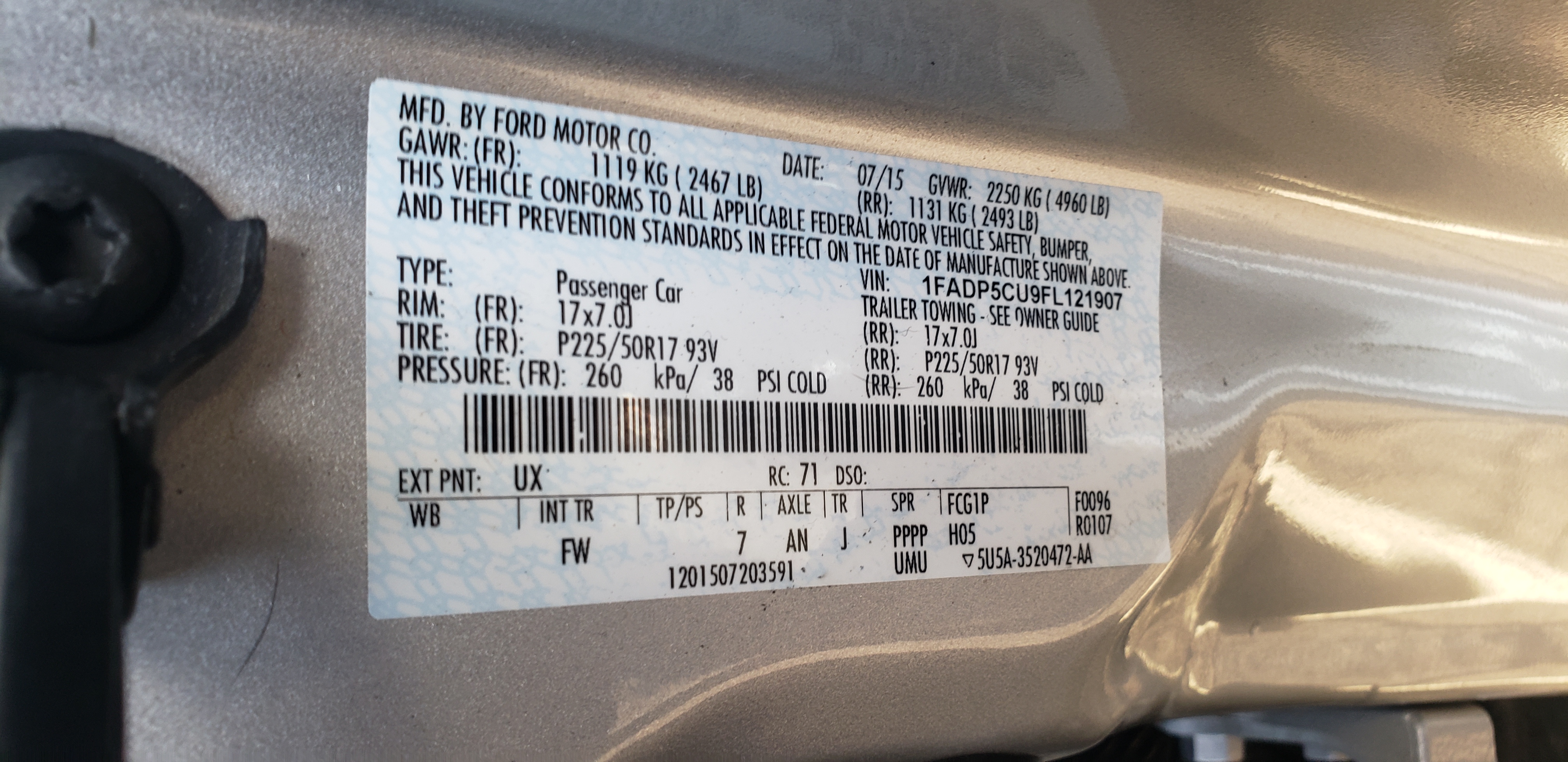 2015 Ford C-MAX Energi SEL