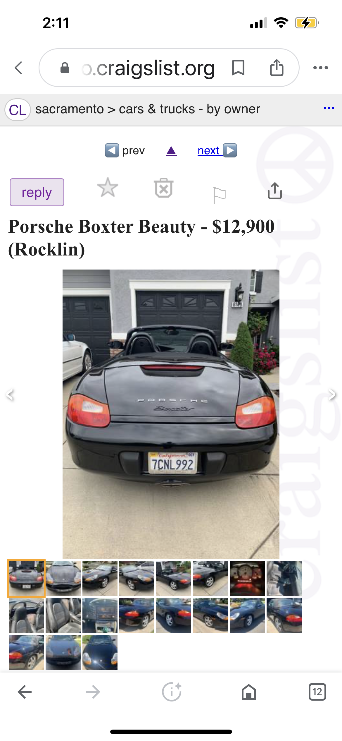 Used Porsche Boxster for Sale Near Me in Sacramento CA Autotrader