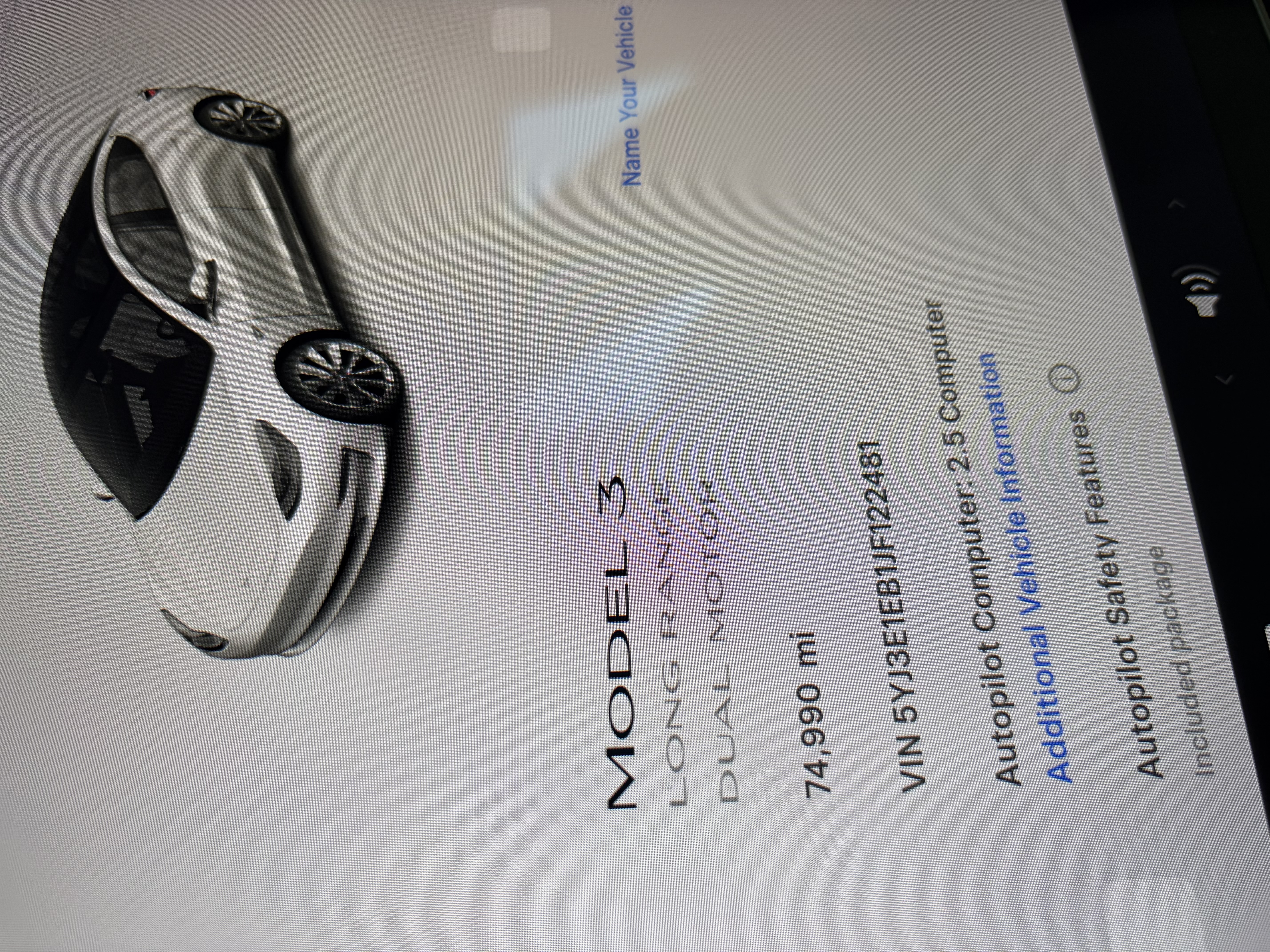 2018 Tesla Model 3 Long Range