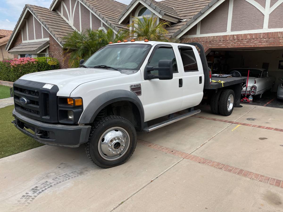 2008 Ford F550 4x4 Crew Cab Super Duty