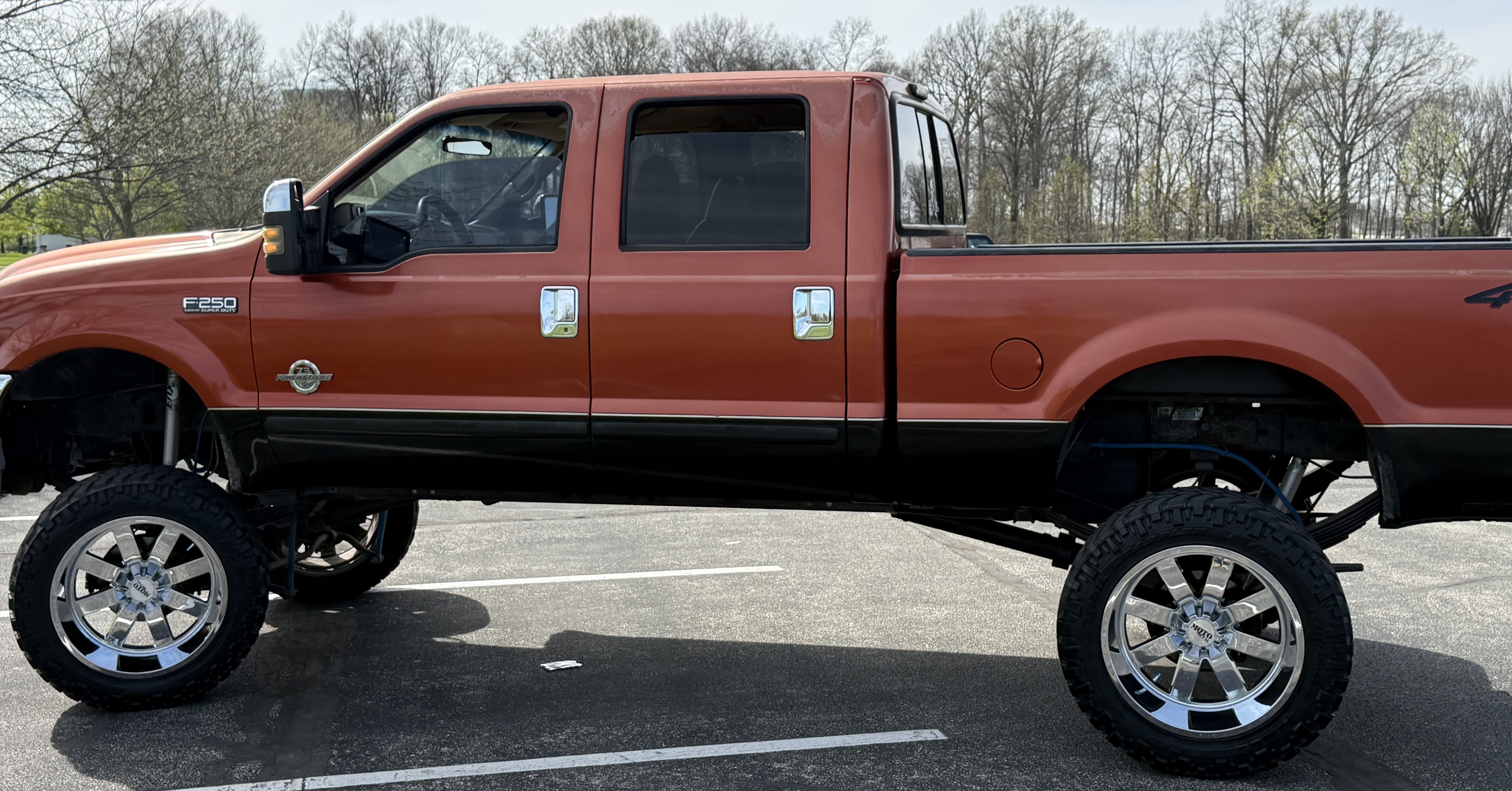 2001 Ford F250 4x4 Crew Cab Super Duty