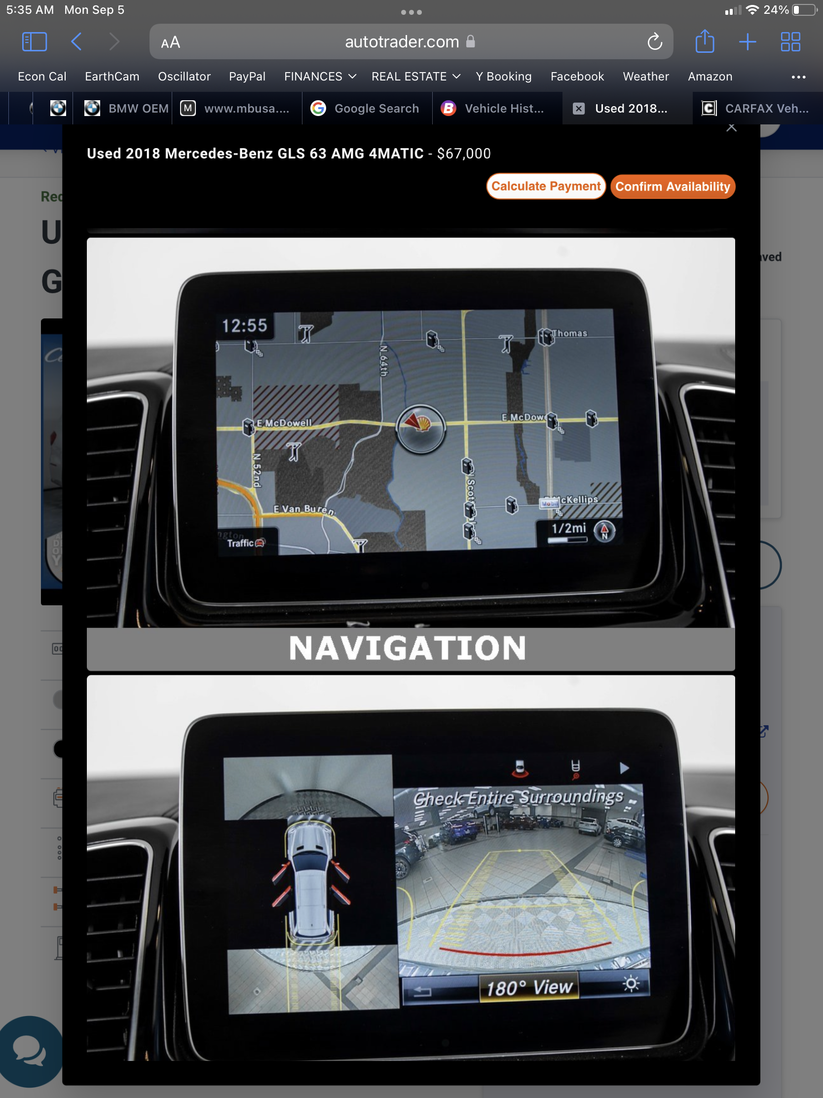 2018 Mercedes-Benz GLS 63 AMG 4MATIC