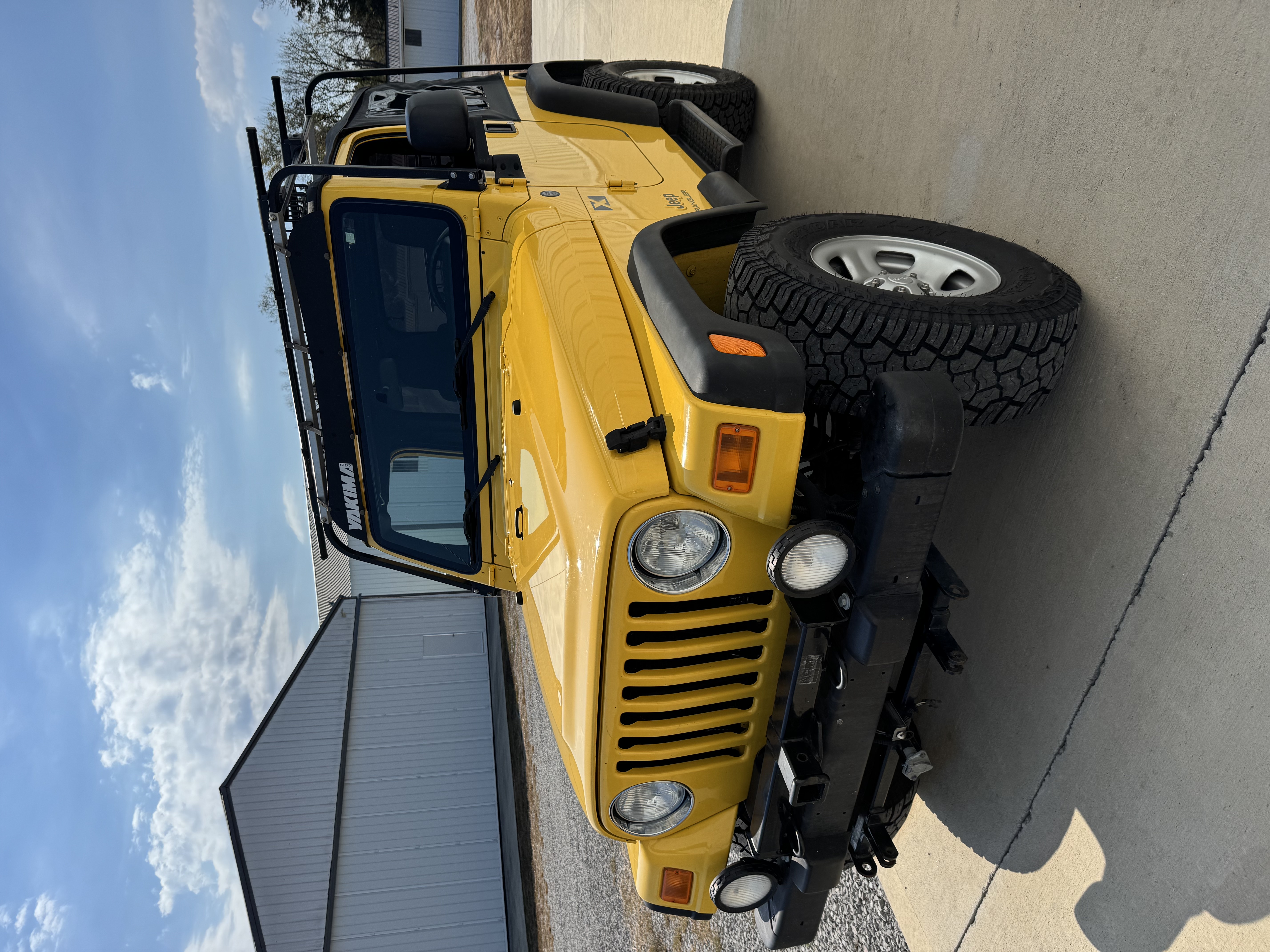 Used 2004 Jeep Wrangler X w/ Full Face Tire & Wheel Group