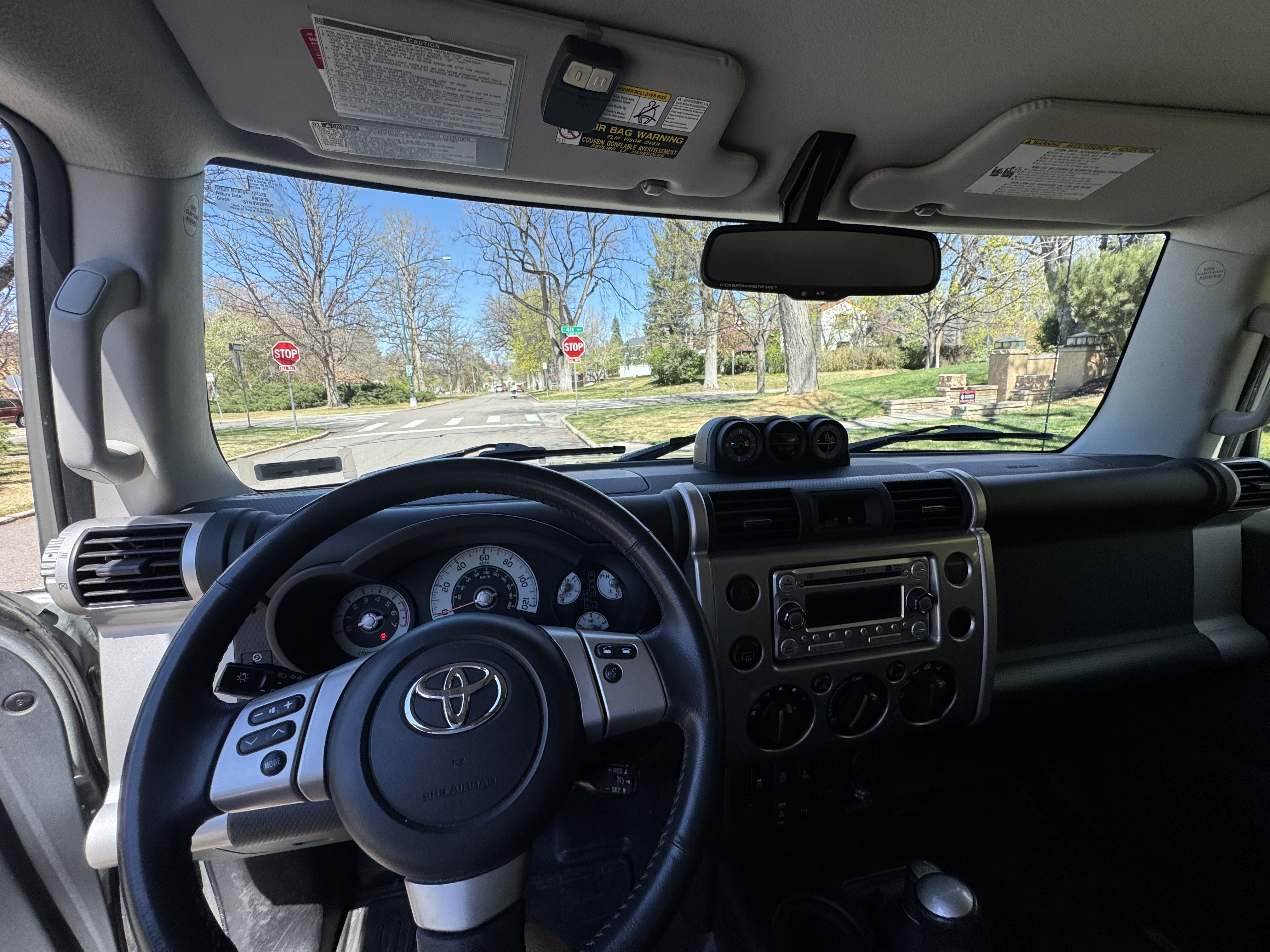 2012 Toyota FJ Cruiser 4WD