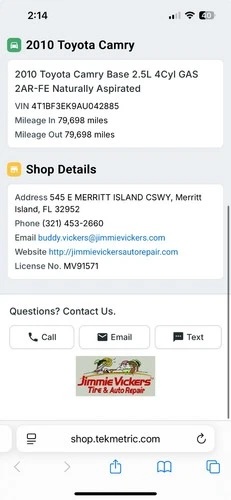 2010 Toyota Camry XLE