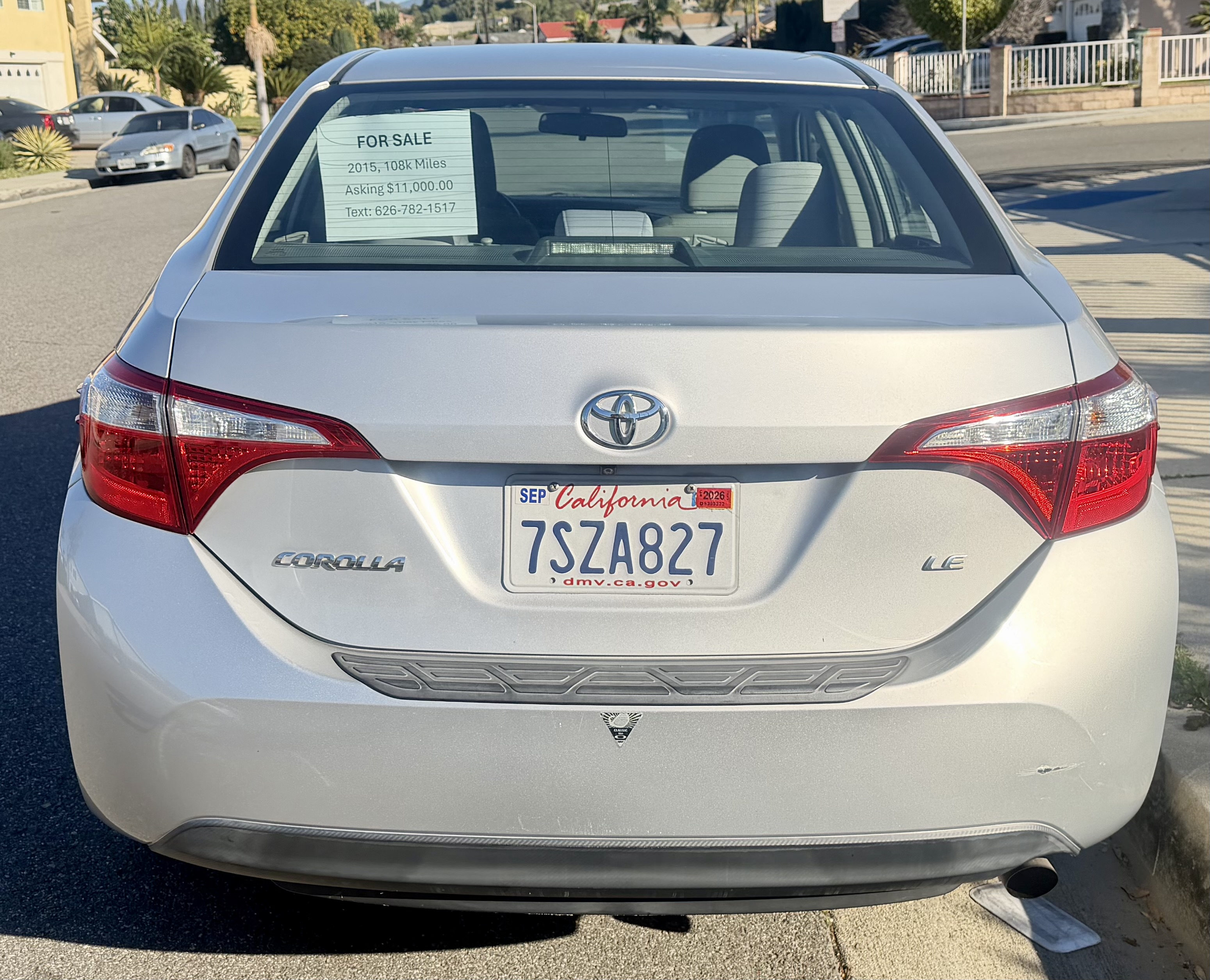 2015 Toyota Corolla LE