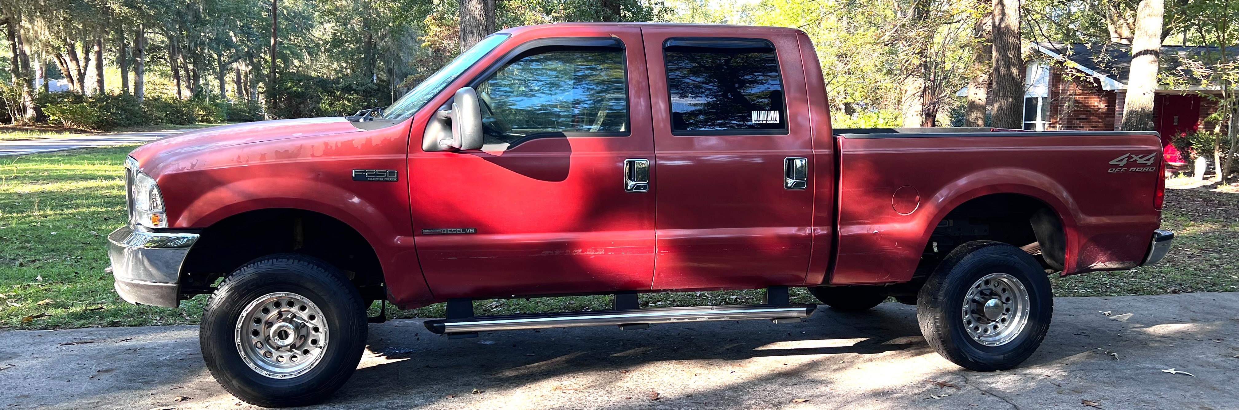 Used 2000 Ford F250 4x4 Crew Cab Super Duty