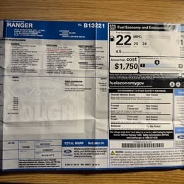 2019 Ford Ranger Lariat