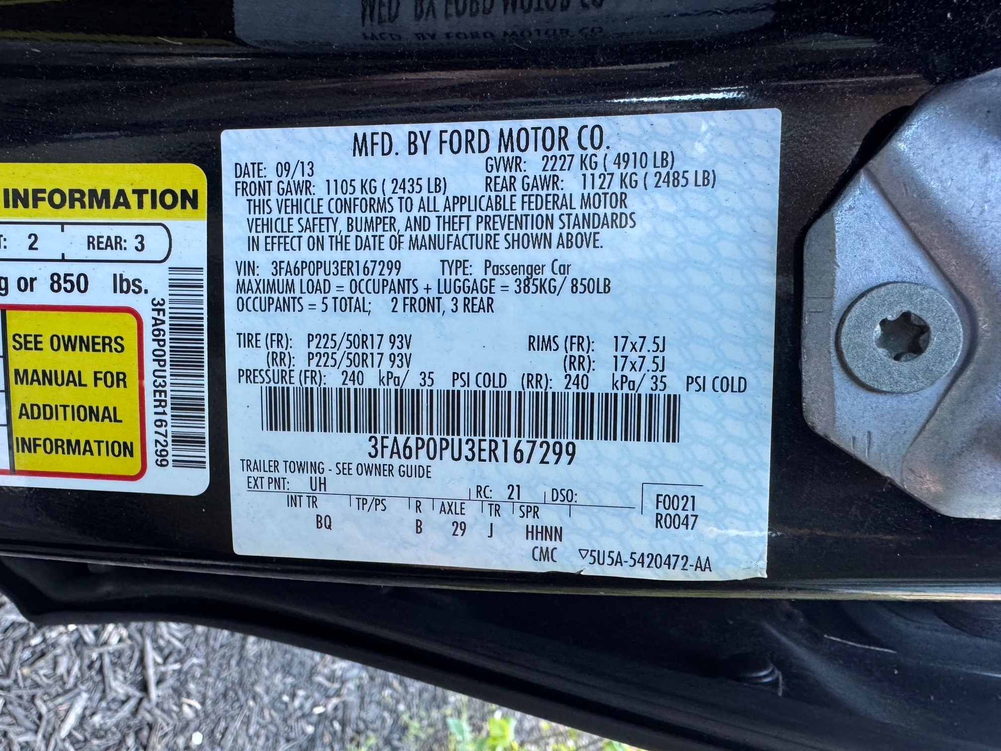 2014 Ford Fusion Energi SE