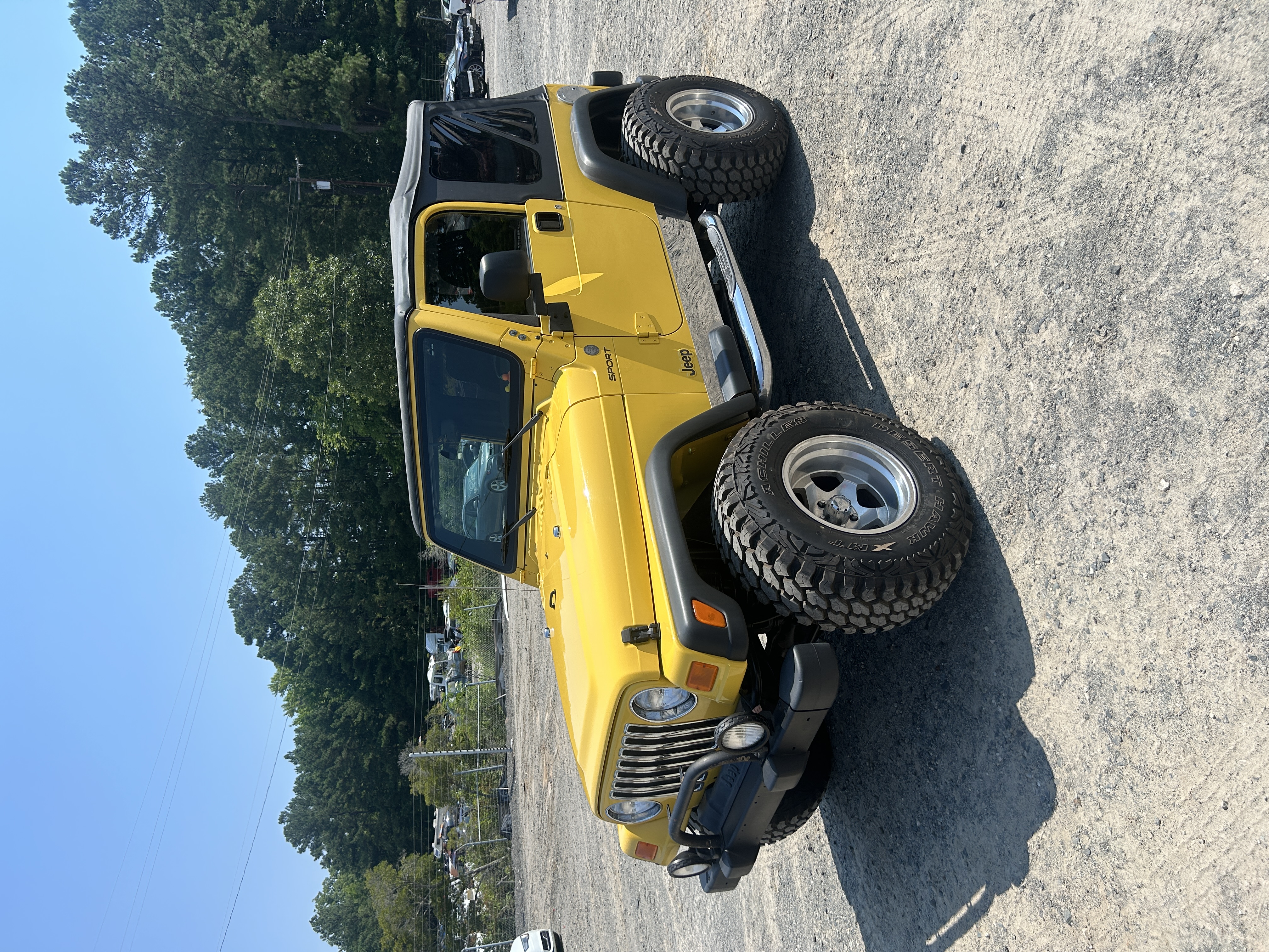 Used 2004 Jeep Wrangler 4WD w/ 30" Tire & Wheel Group