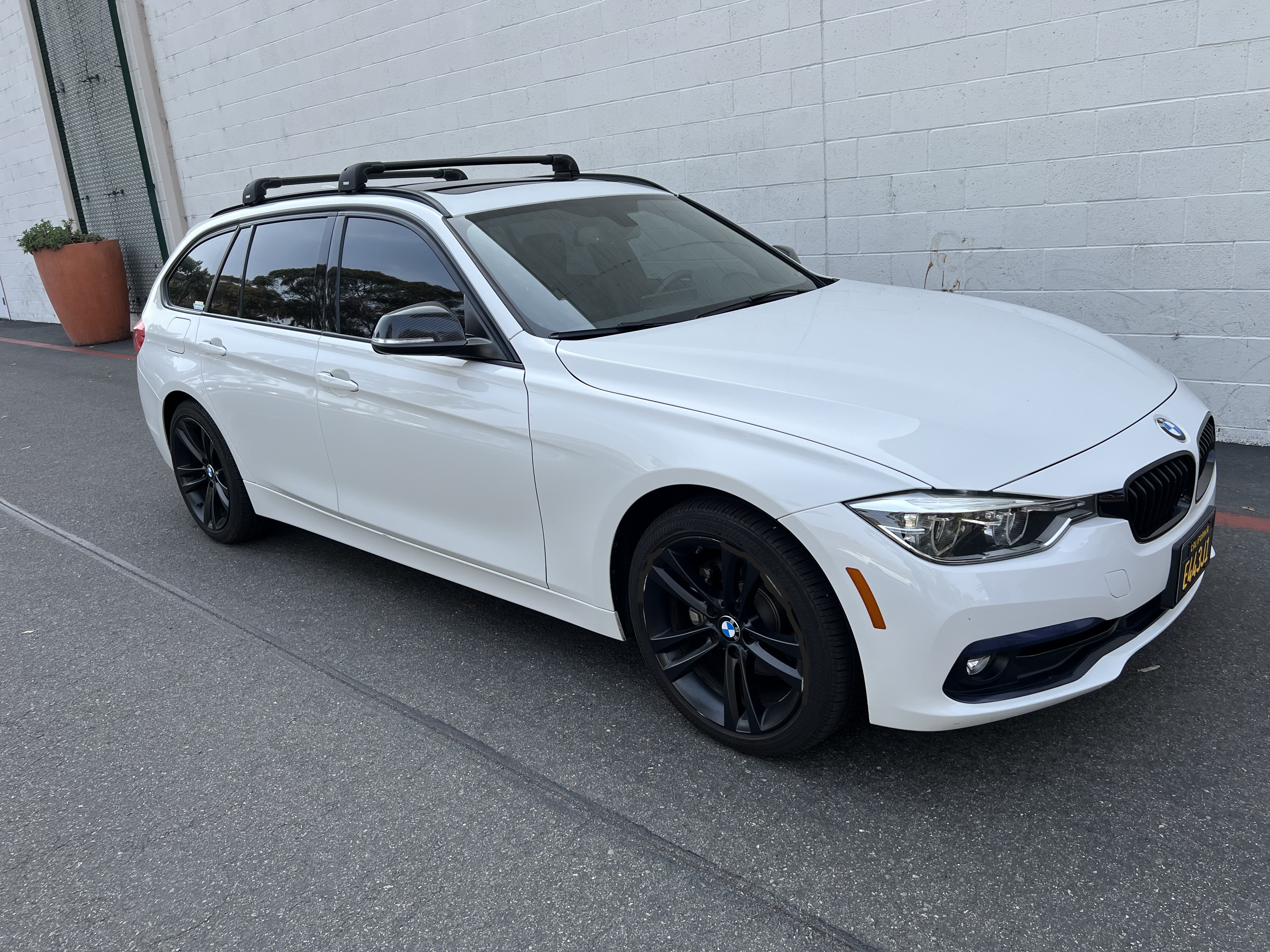 BMW F31 Wagon 3 Series with 18 EC-7 in Satin Black on BMW F30 F31 F34 -  Apex Album